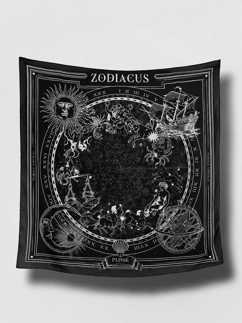PAÑUELO ZODIACUS BLACK