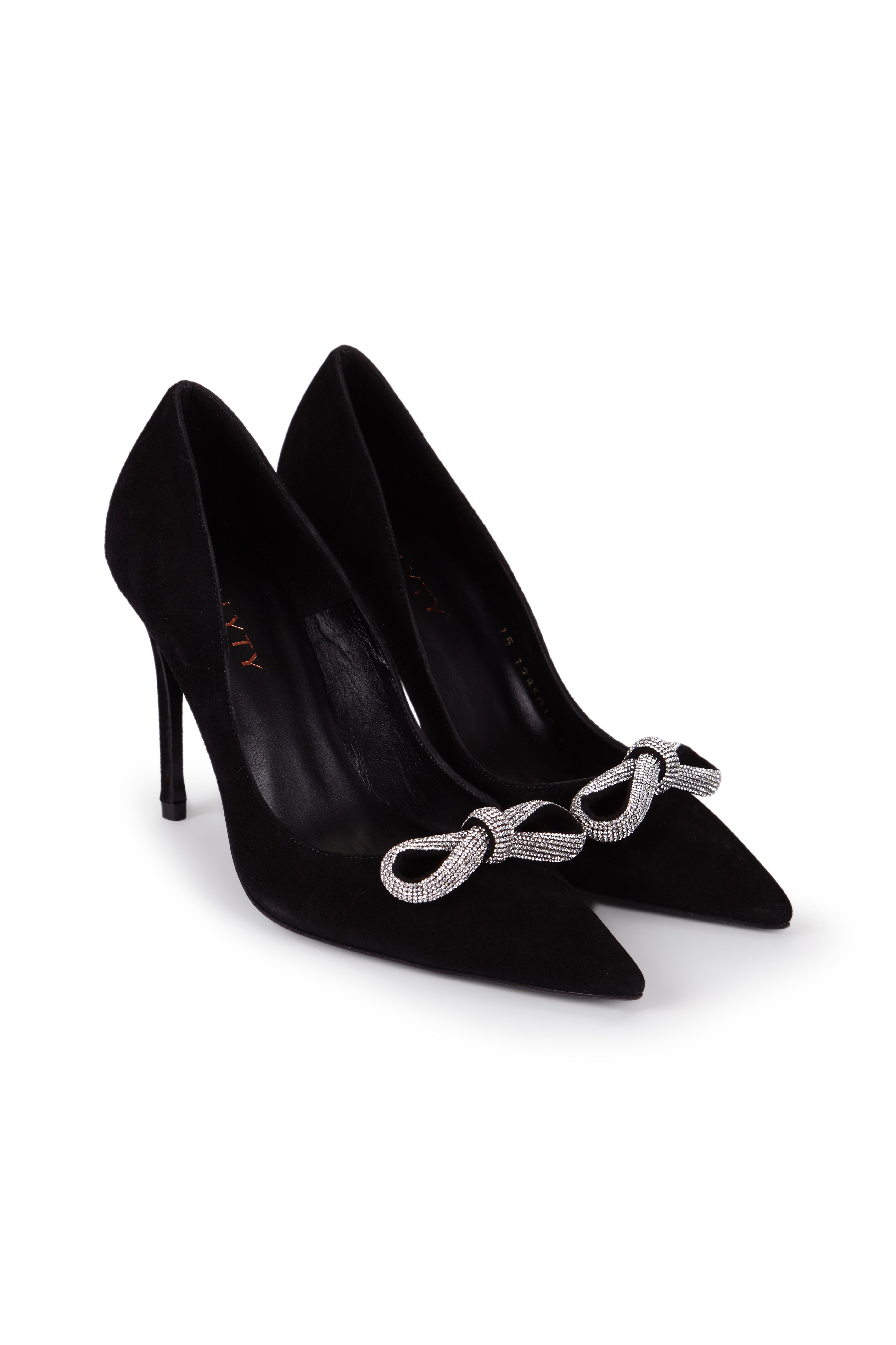 SALON ANTE NEGRO CON LAZO BRIILANTE