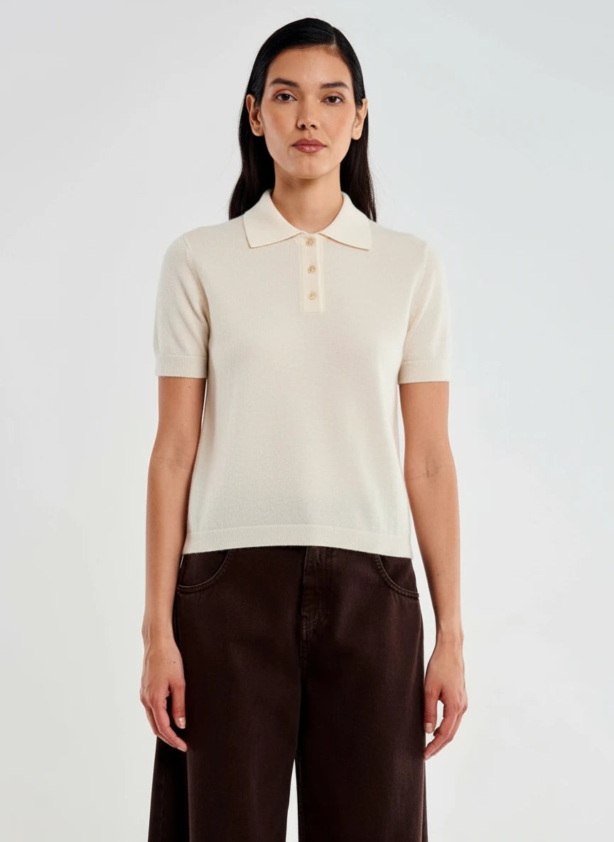 POLO CACHEMIRA BEIGE VV