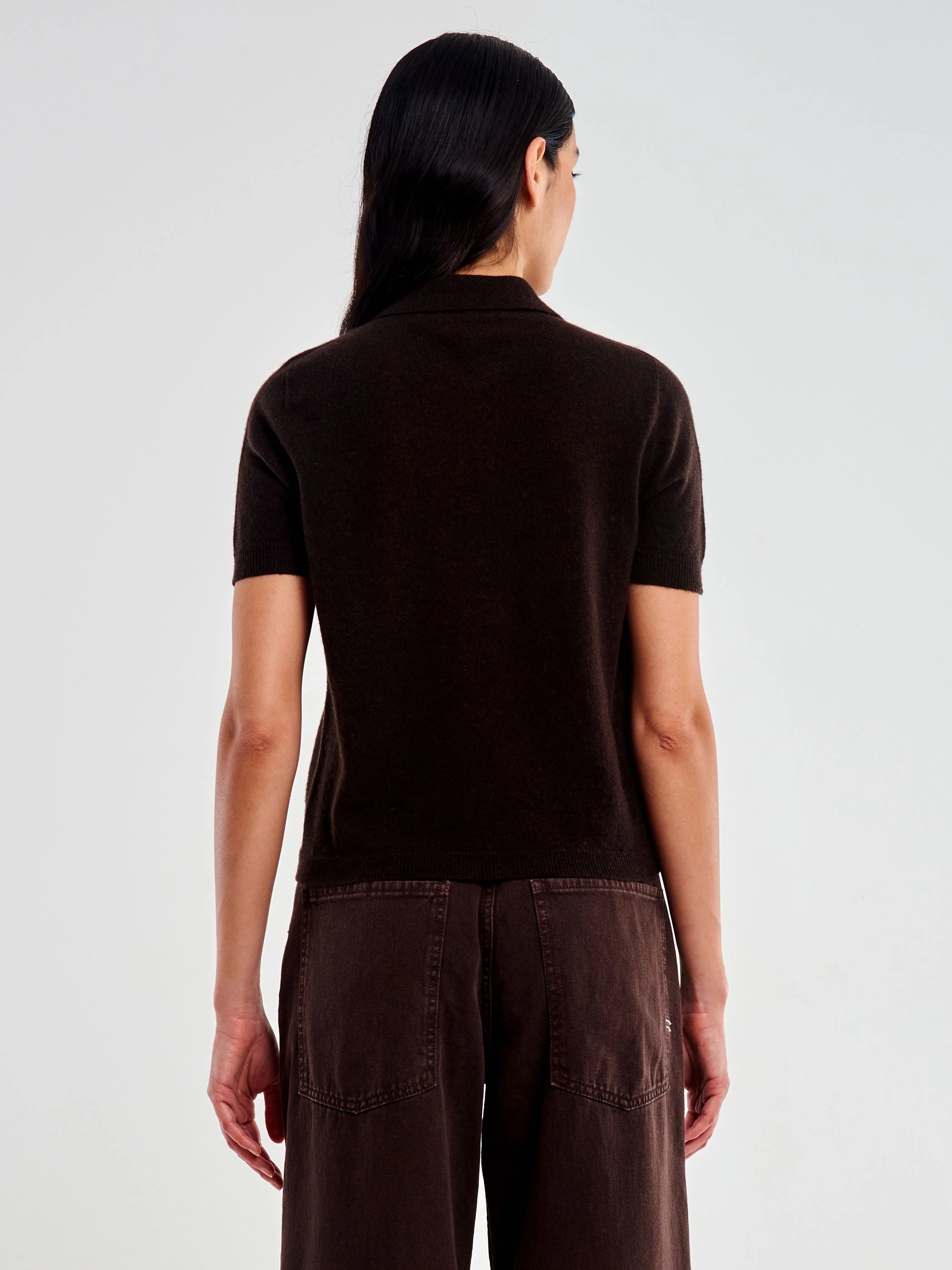 POLO CACHEMIRA MARRON VV