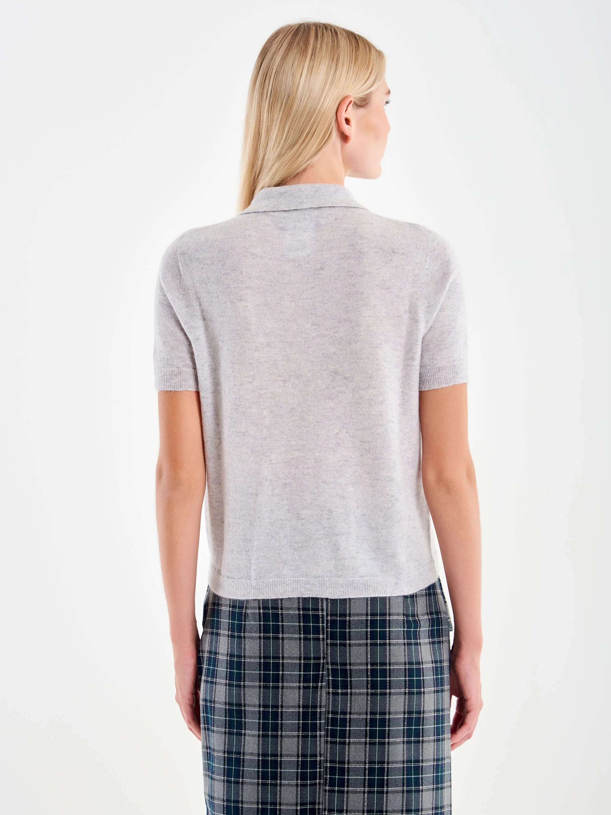 POLO CACHEMIRA GRIS VV
