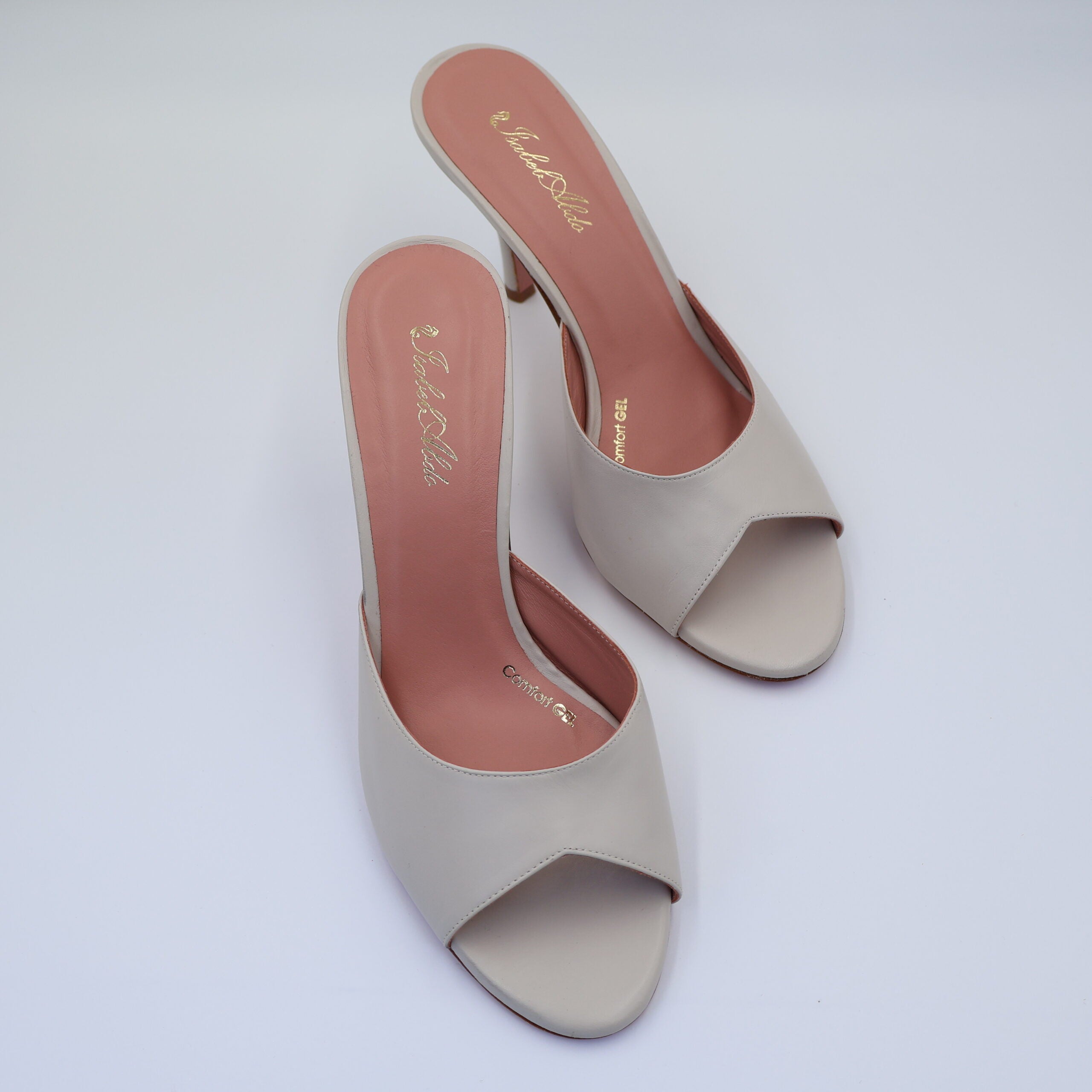 STILETTO TALYA MULE BONE