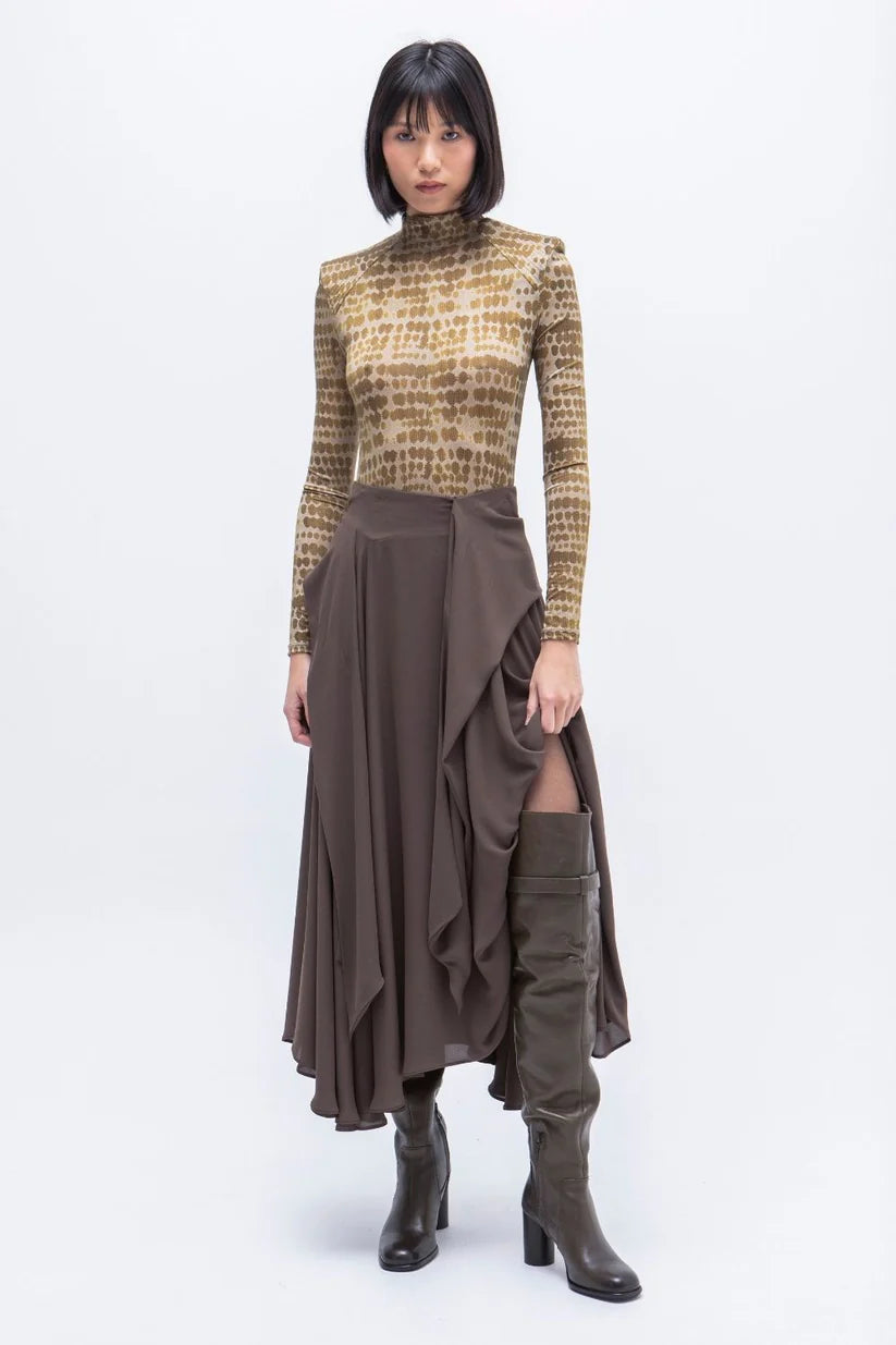 FALDA CAPA NOIR BROWN