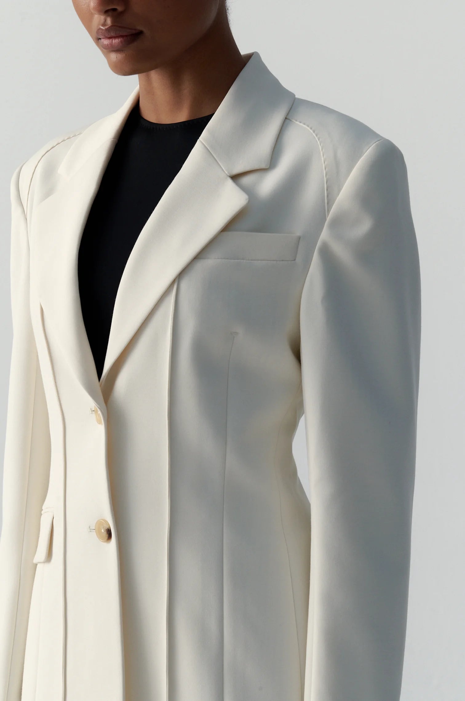 LA EJECUTIVA BLAZER OFF WHITE