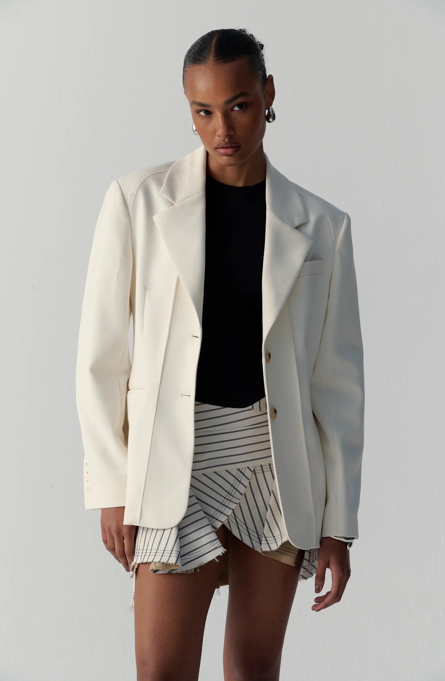 LA EJECUTIVA BLAZER OFF WHITE