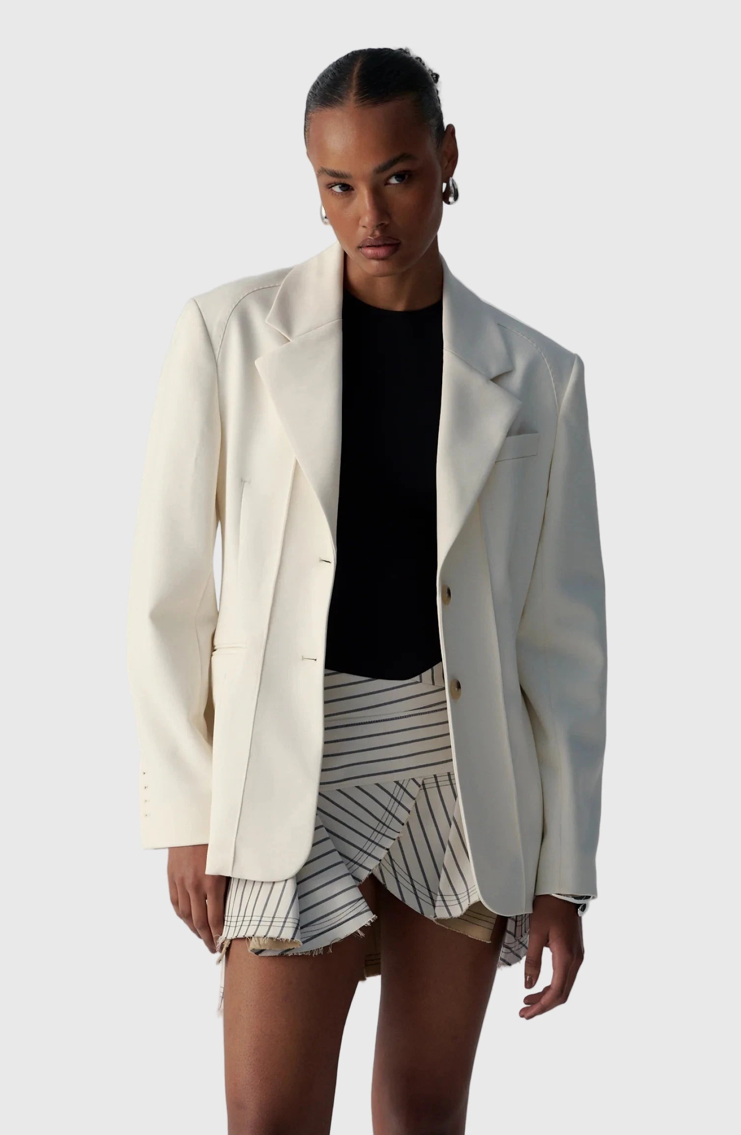 LA EJECUTIVA BLAZER OFF WHITE