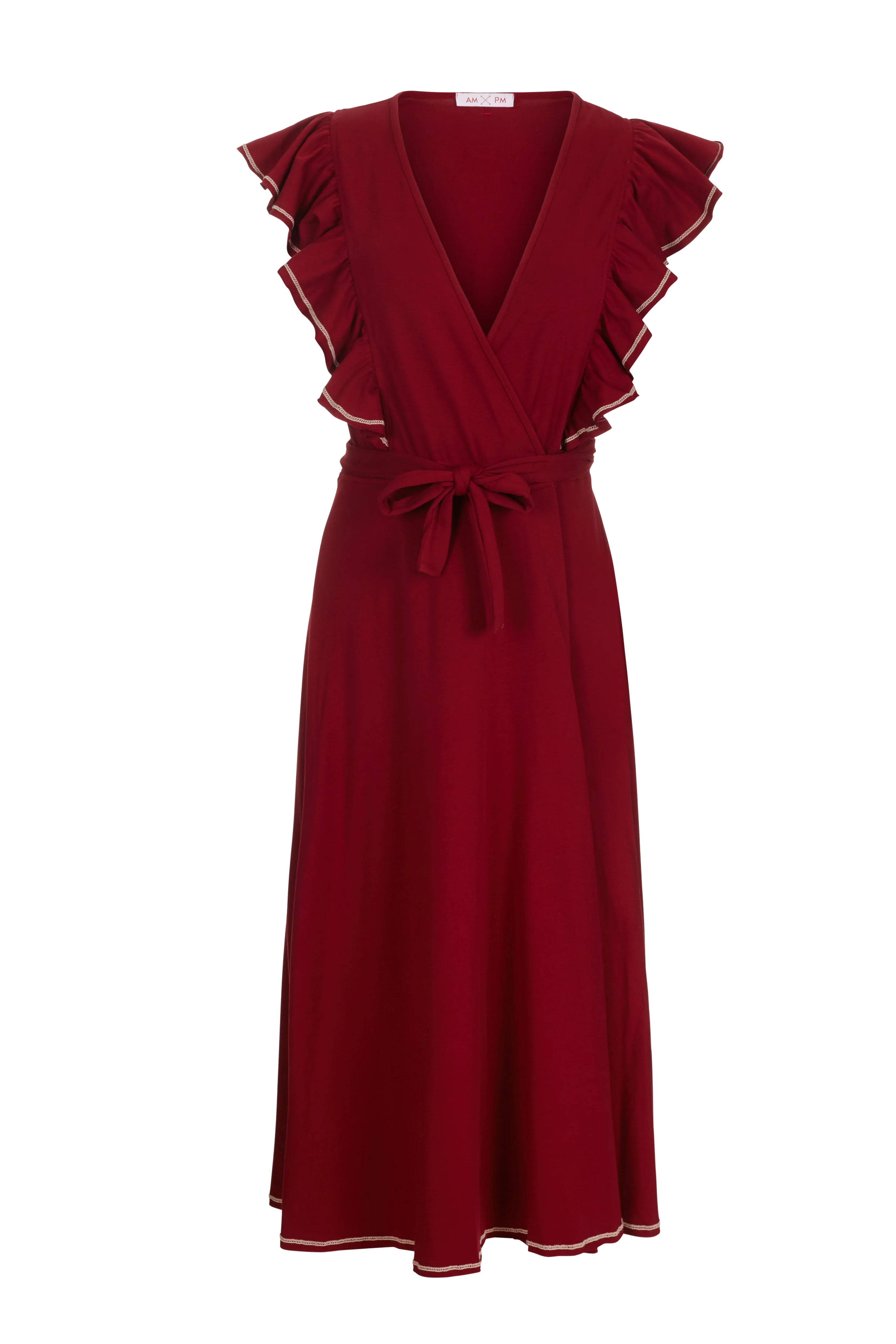 VESTIDO EMA GRANATE