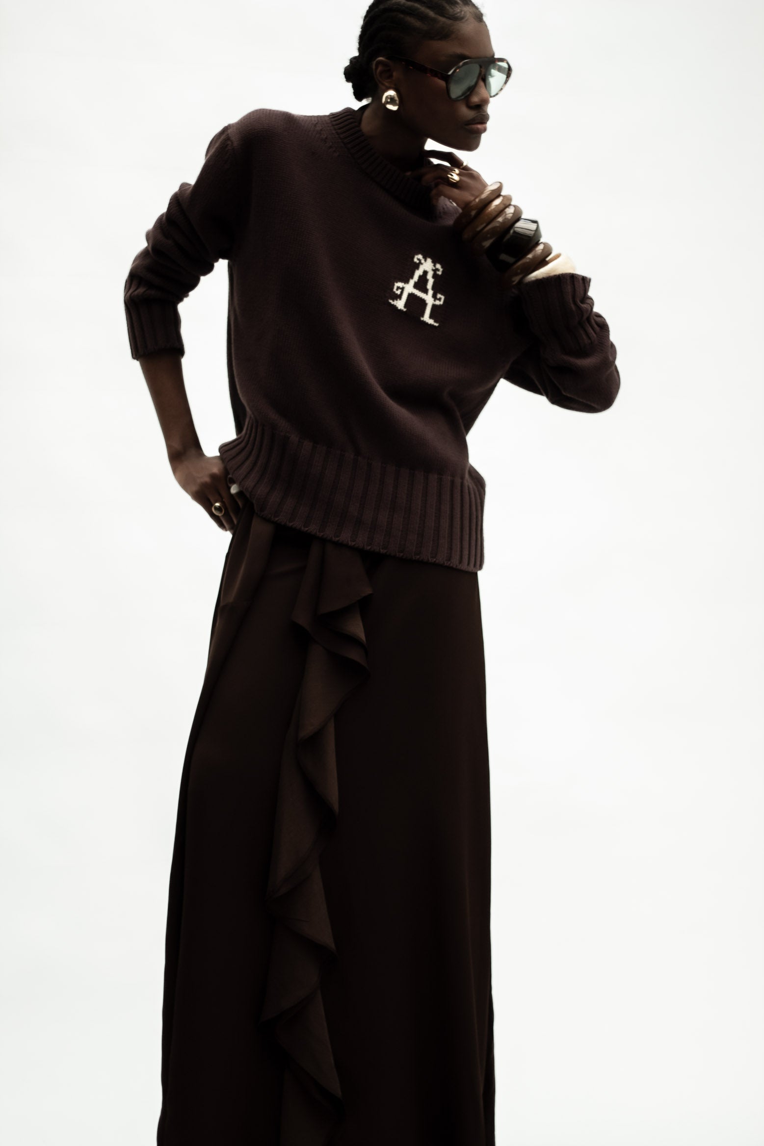 LA CARIÑOSA SWEATER CHOCOLATE