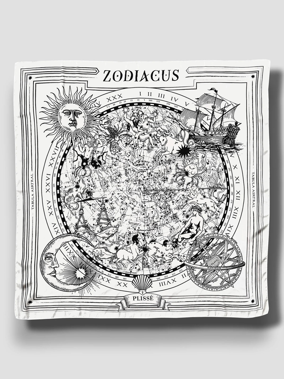 PAÑUELO ZODIACUS BEIGE