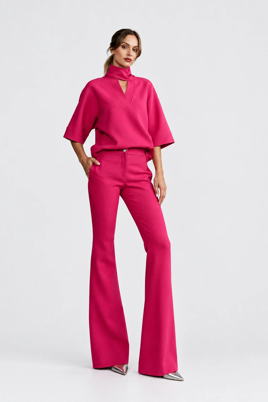 PANTALON BIANCA LANA FRESA