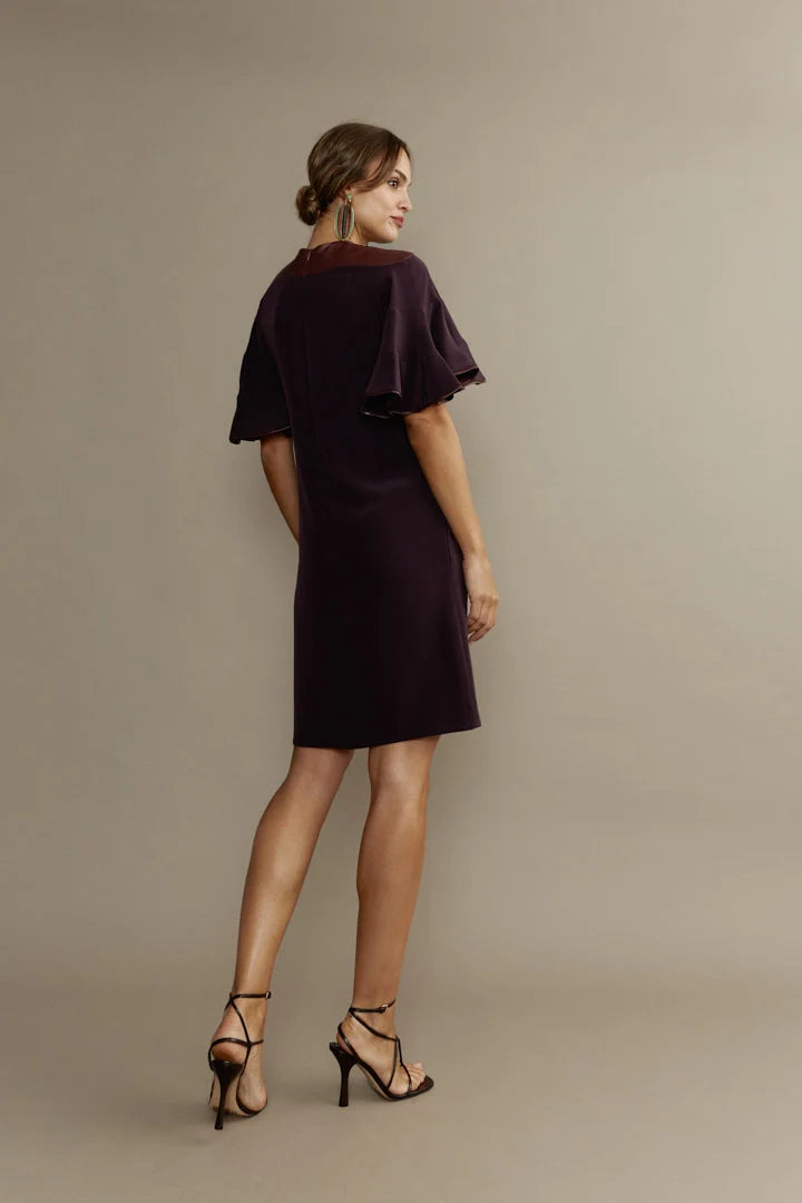 VESTIDO SOPHIE BURDEOS