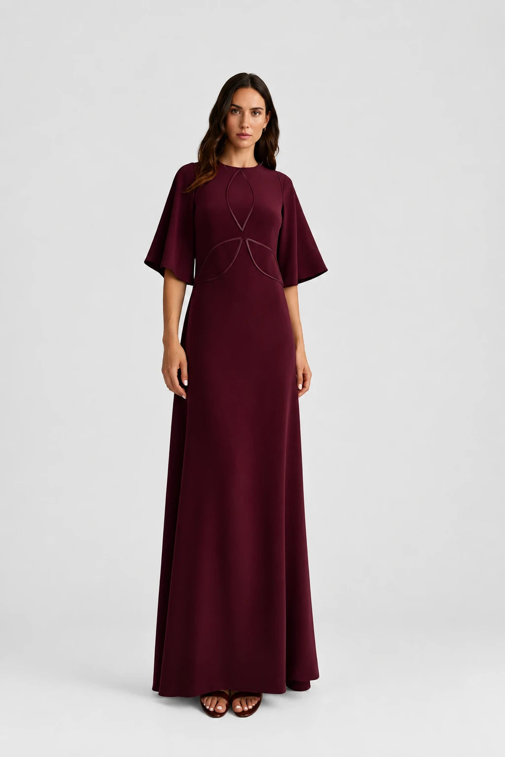 VESTIDO CARLA BURDEOS