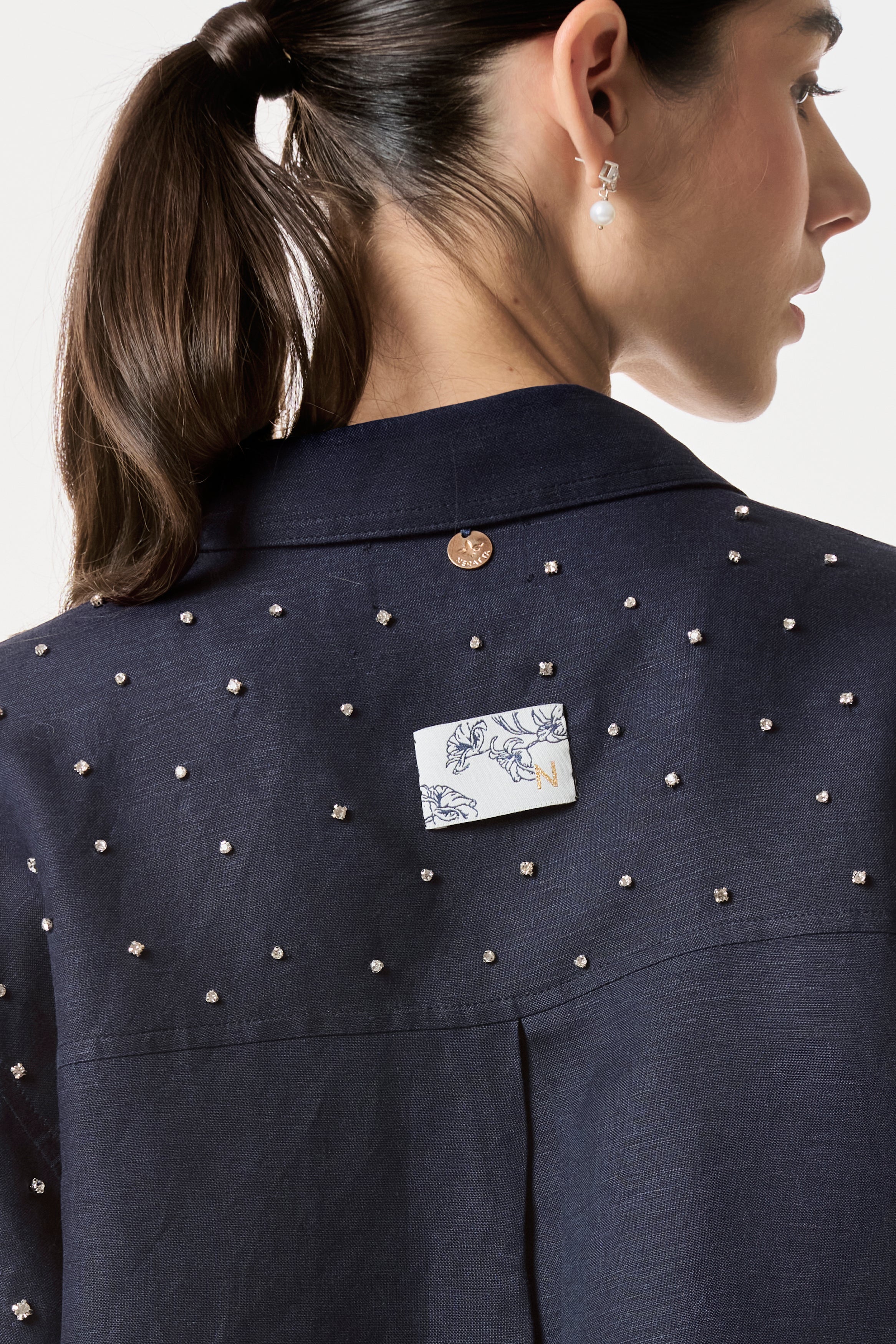CAMISA BELLAGIO NAVY