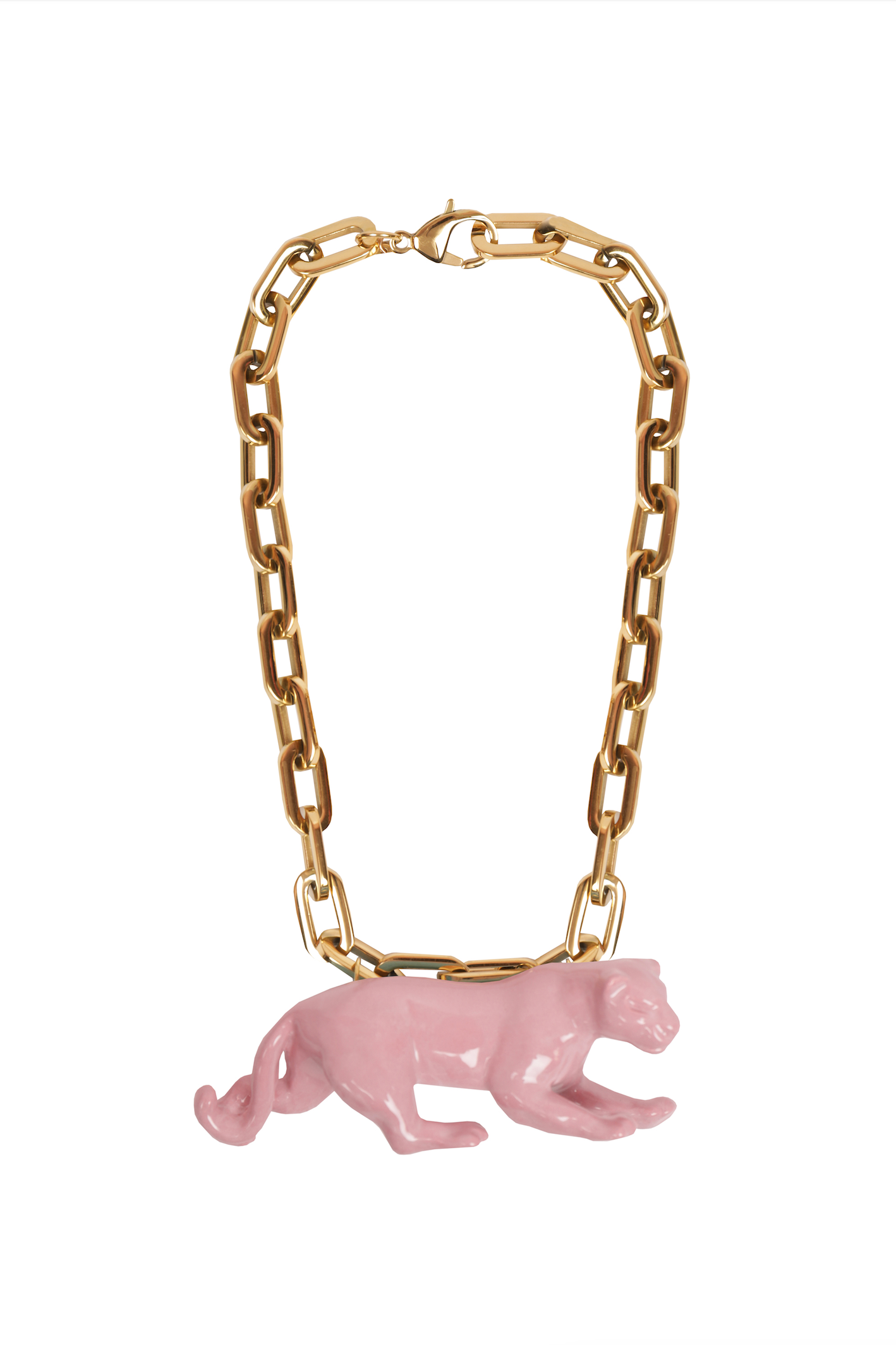Collar Cleo rosa exclusivo