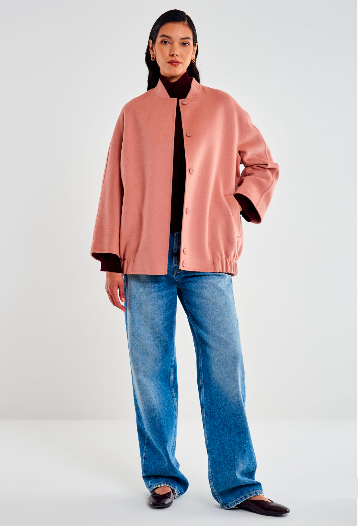 BOMBER LANA ROSA OVERSIZED VV