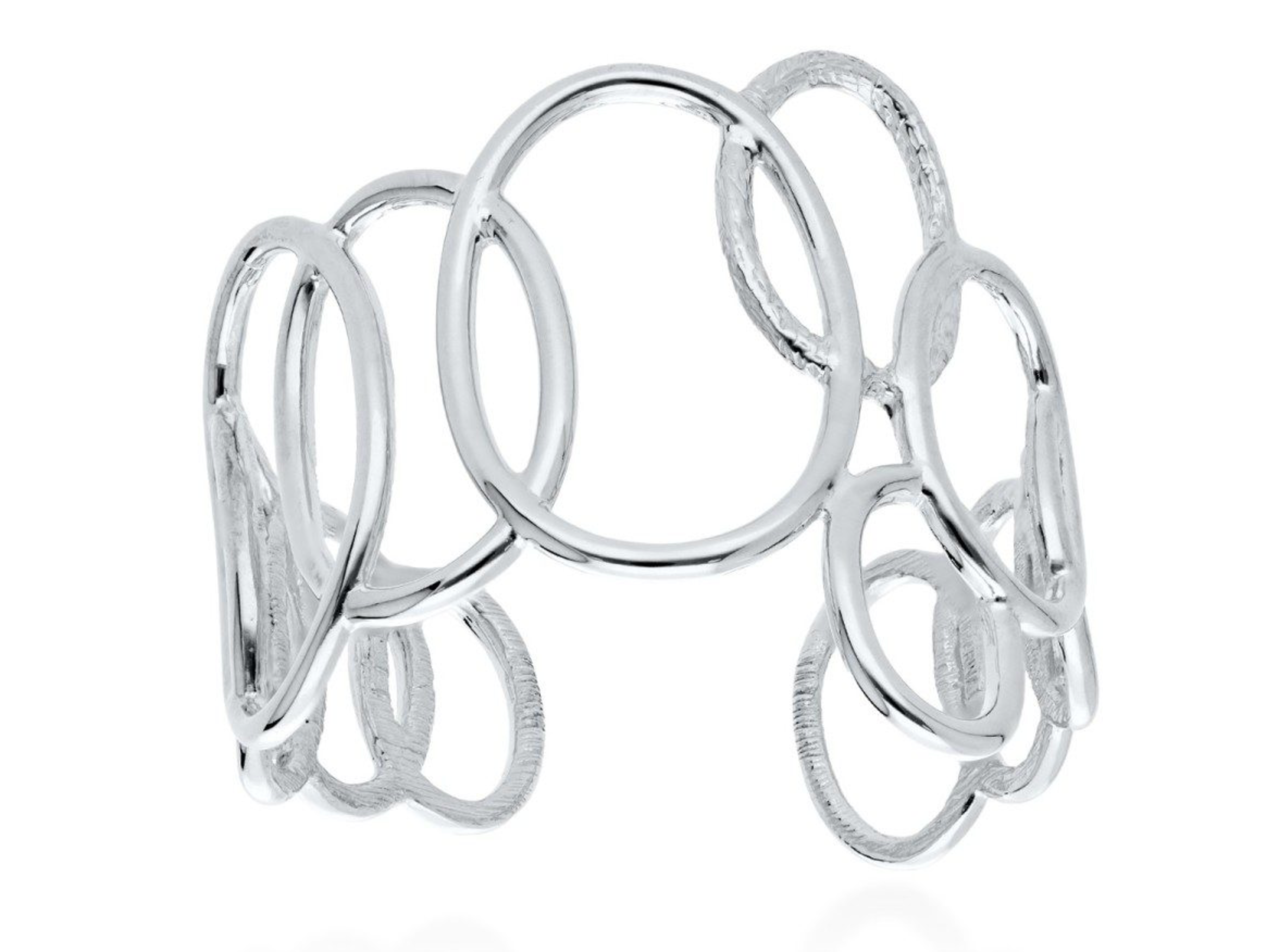 BRAZALETE MULTIARO PLATA