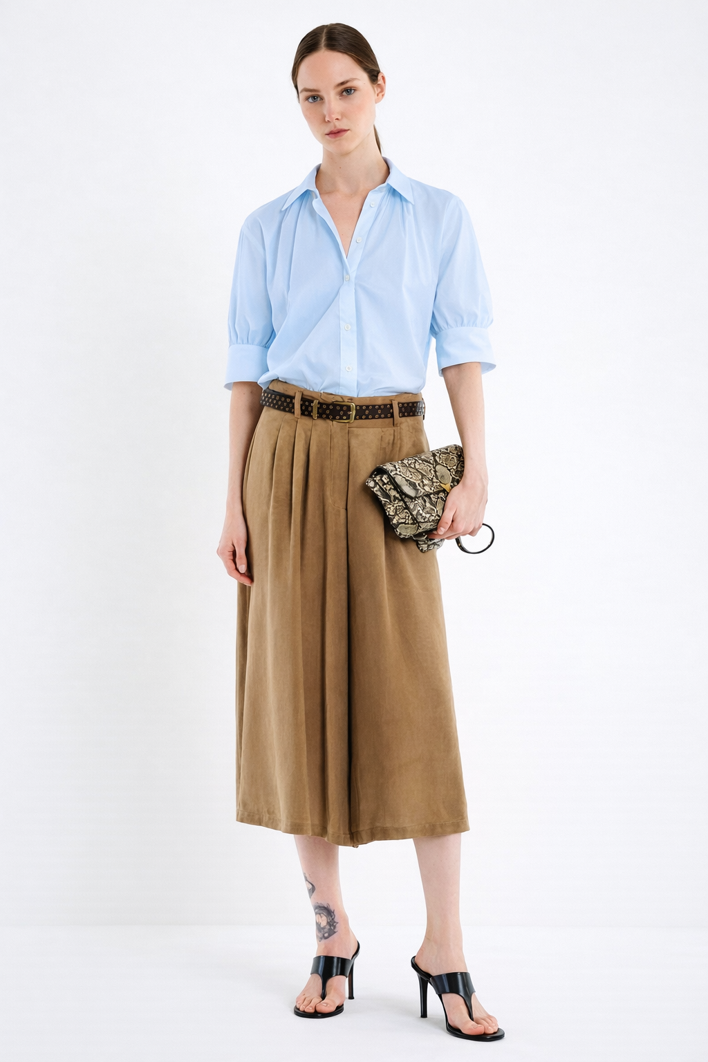 CAMISA AZUL MANGAS CORTA VV