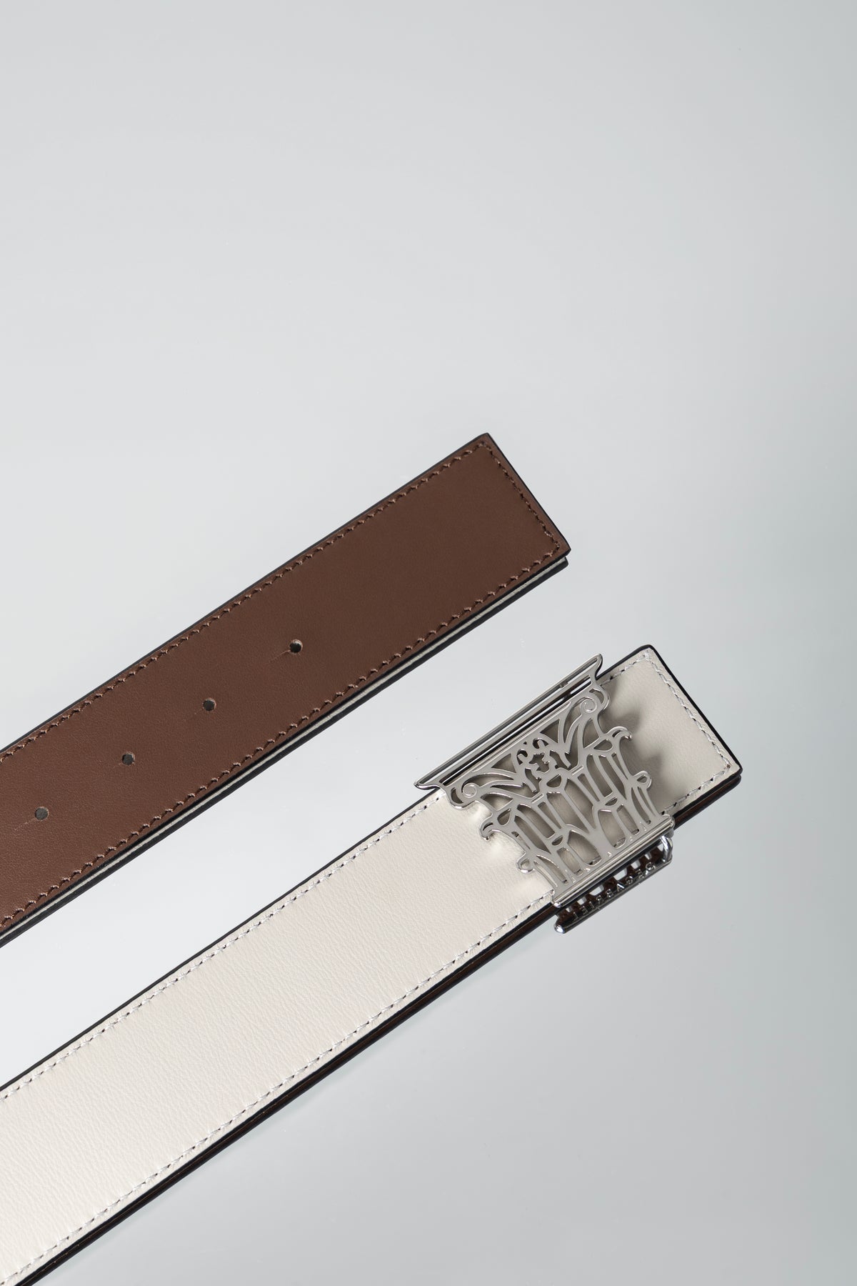 CORINTHIAN CHOCOLATE GREY BELT