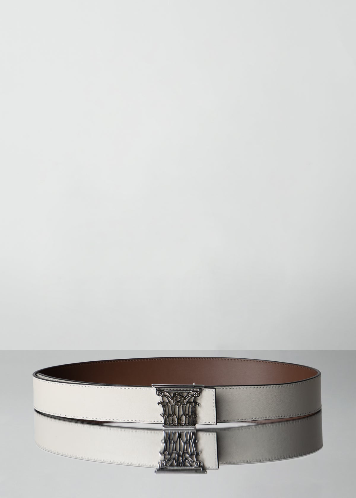 CORINTHIAN CHOCOLATE GREY BELT