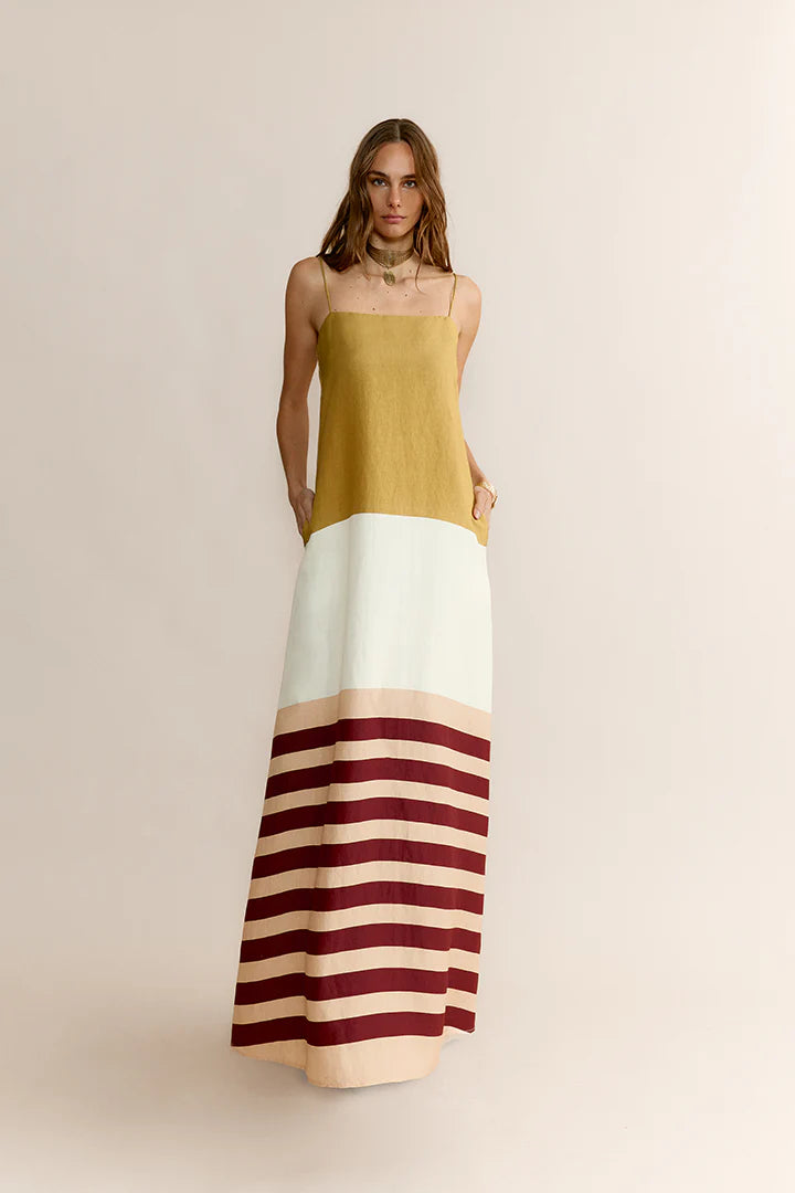 VESTIDO BIANCA RAYAS