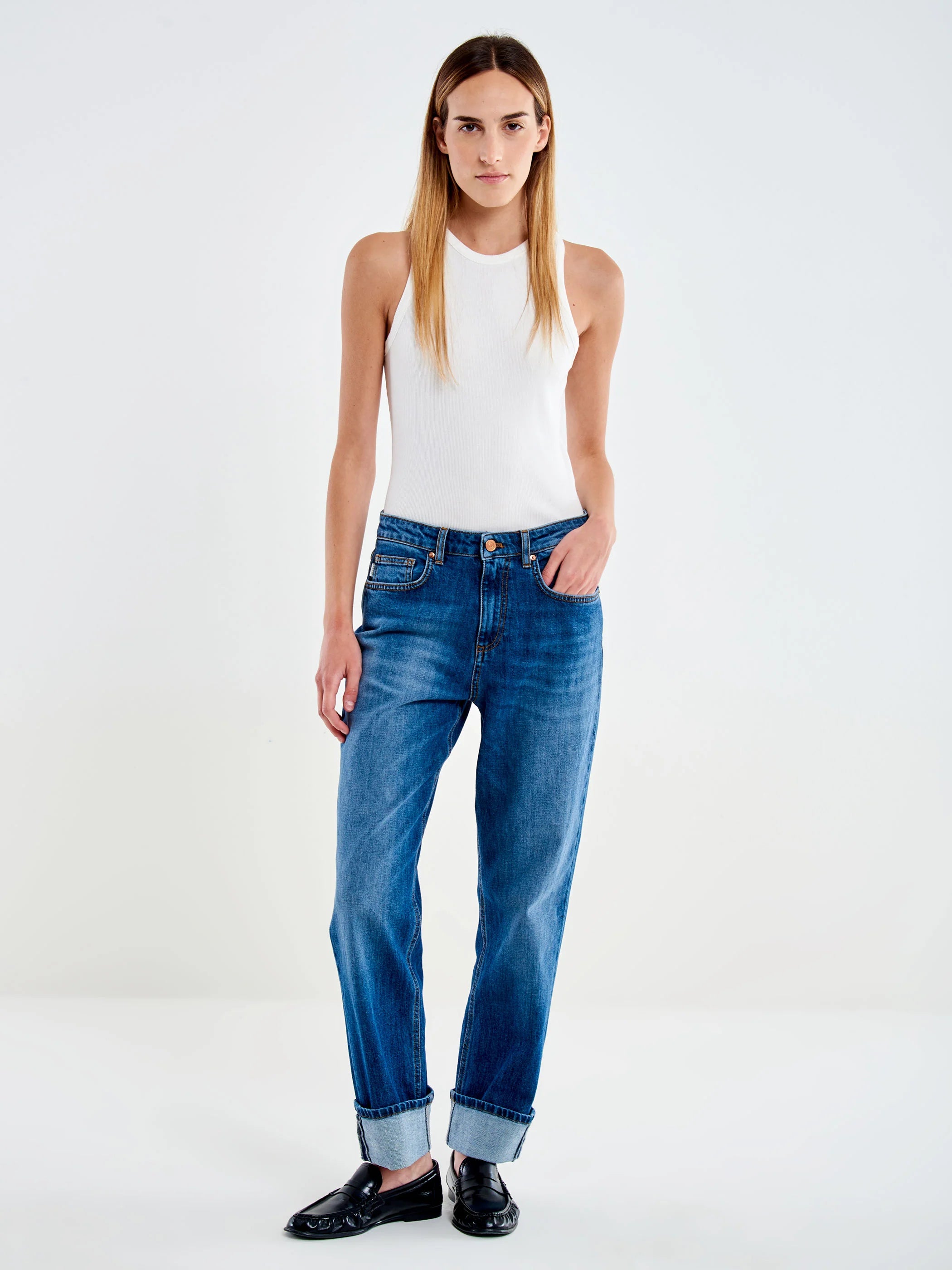 PANTALON DENIM BLUE MAGGIE