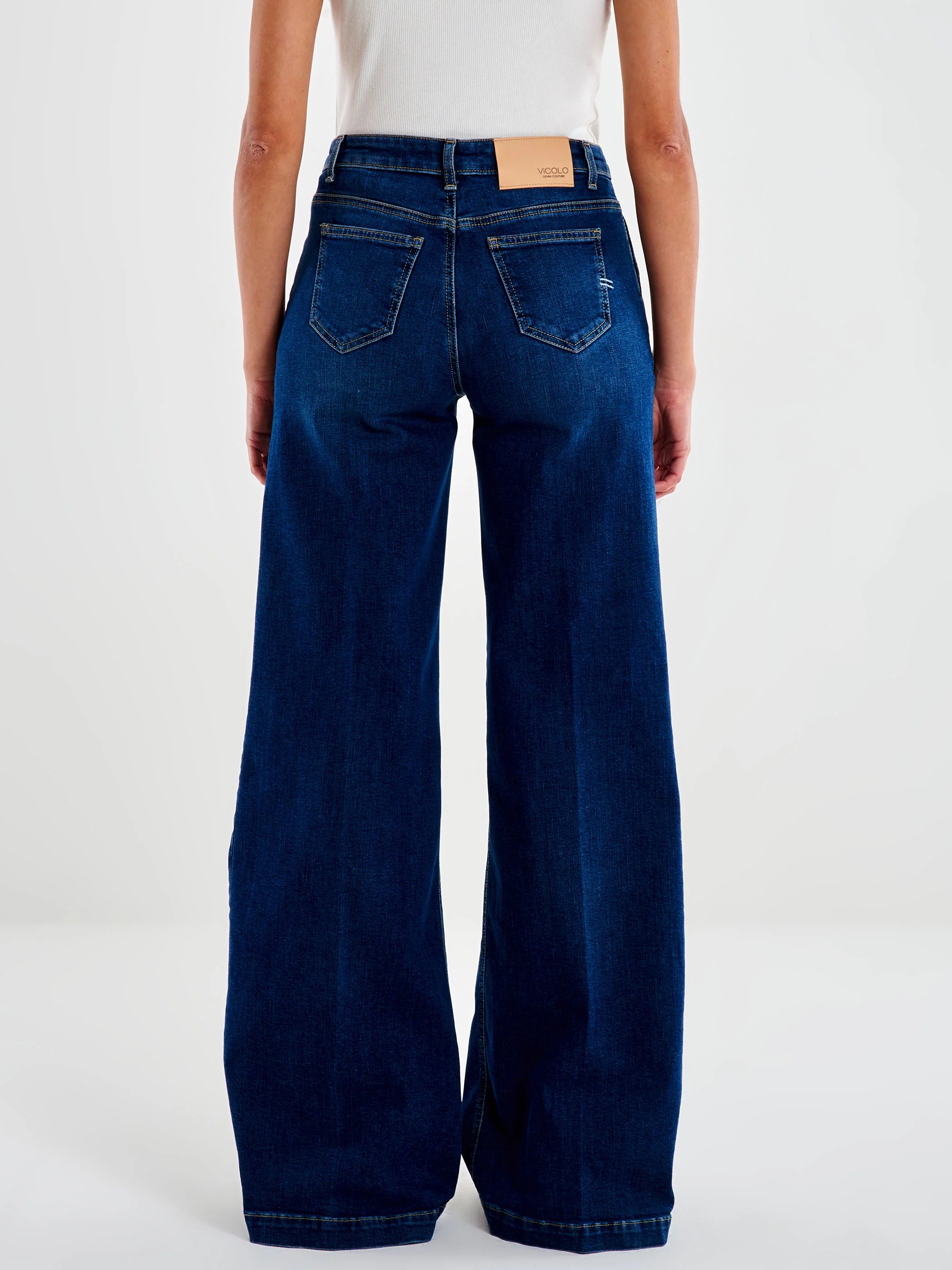 PANTALON DENIM ELENA BLUE VV