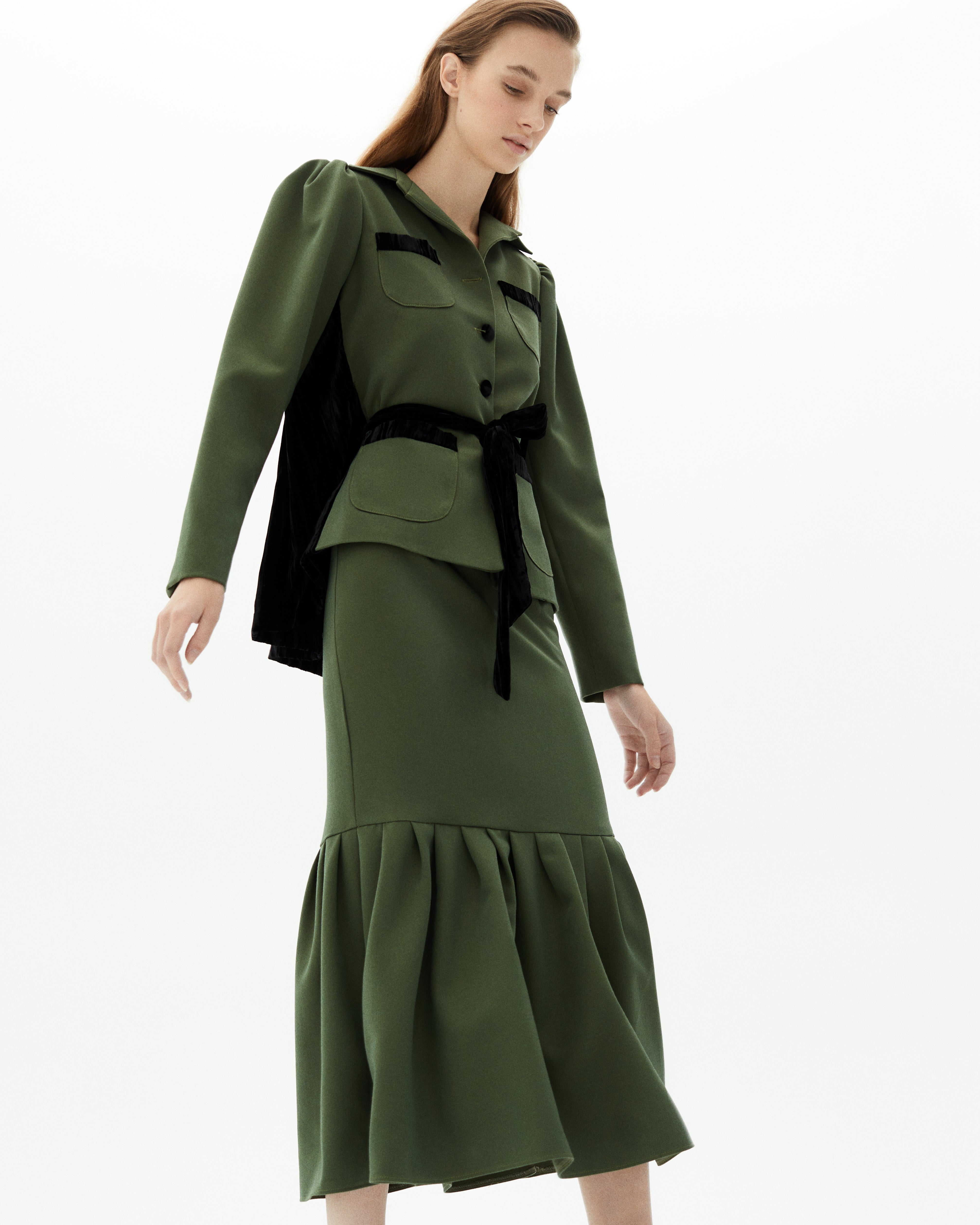 FALDA SELENA VERDE
