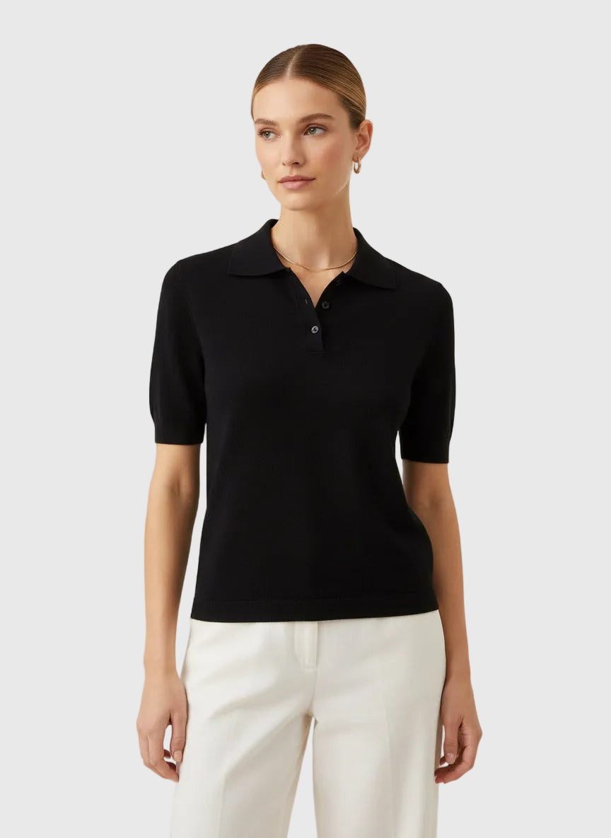 POLO CACHEMIRA NEGRO