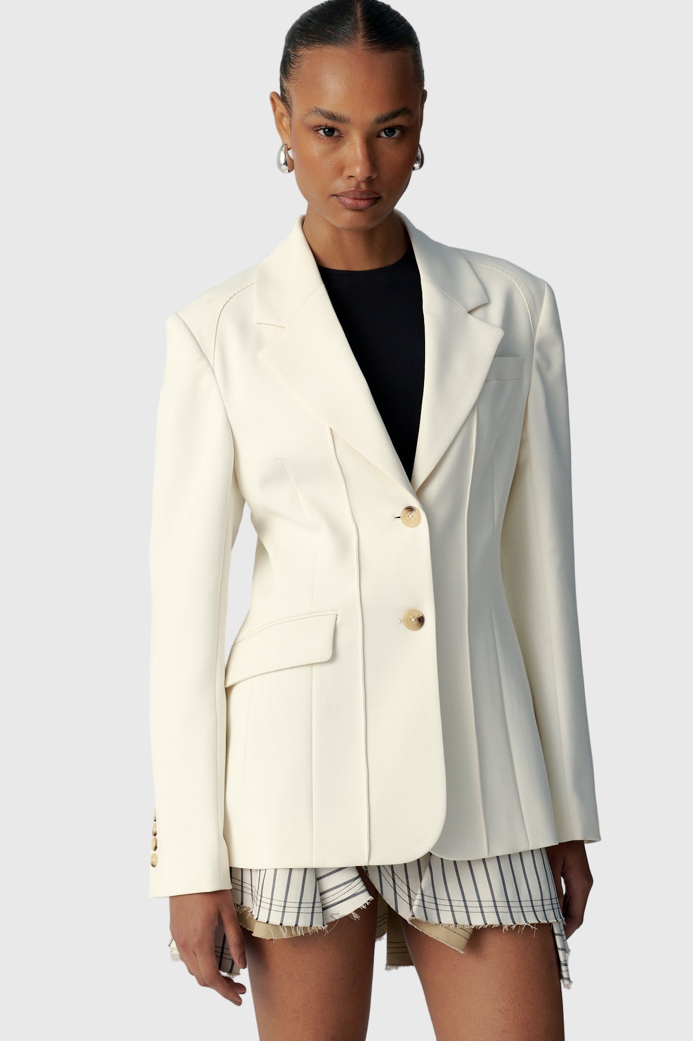 LA EJECUTIVA BLAZER OFF WHITE