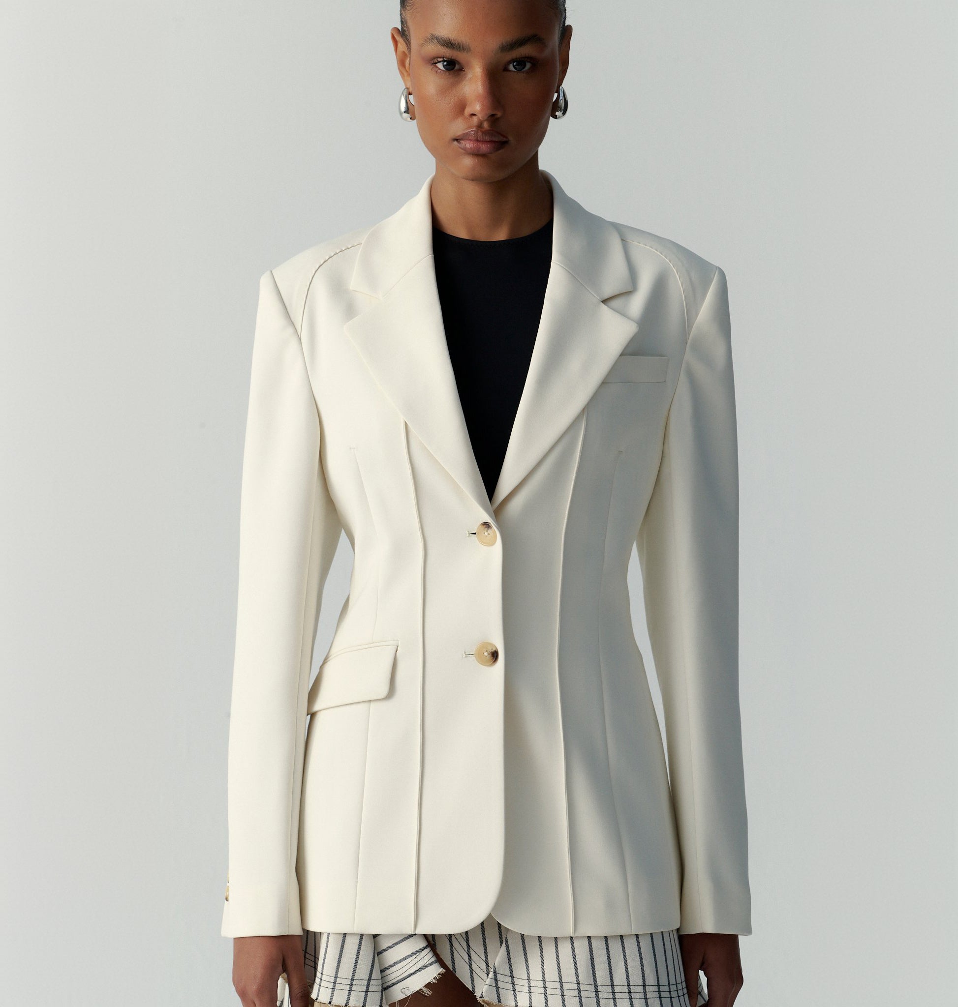 LA EJECUTIVA BLAZER OFF WHITE