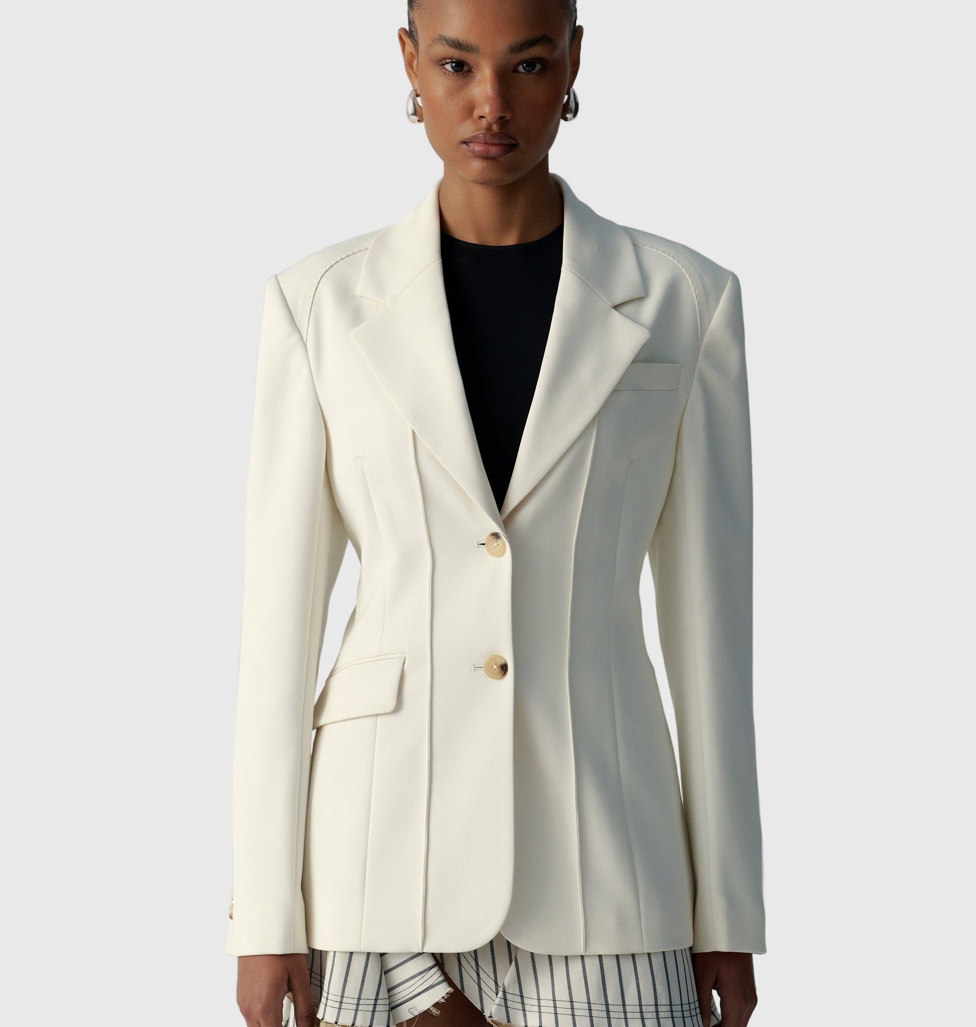 LA EJECUTIVA BLAZER OFF WHITE