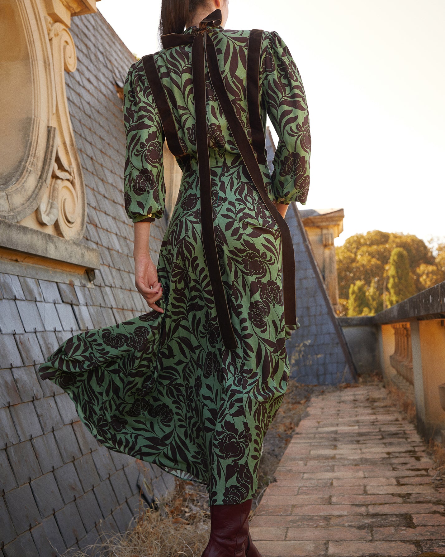 VESTIDO INÉS VERDE
