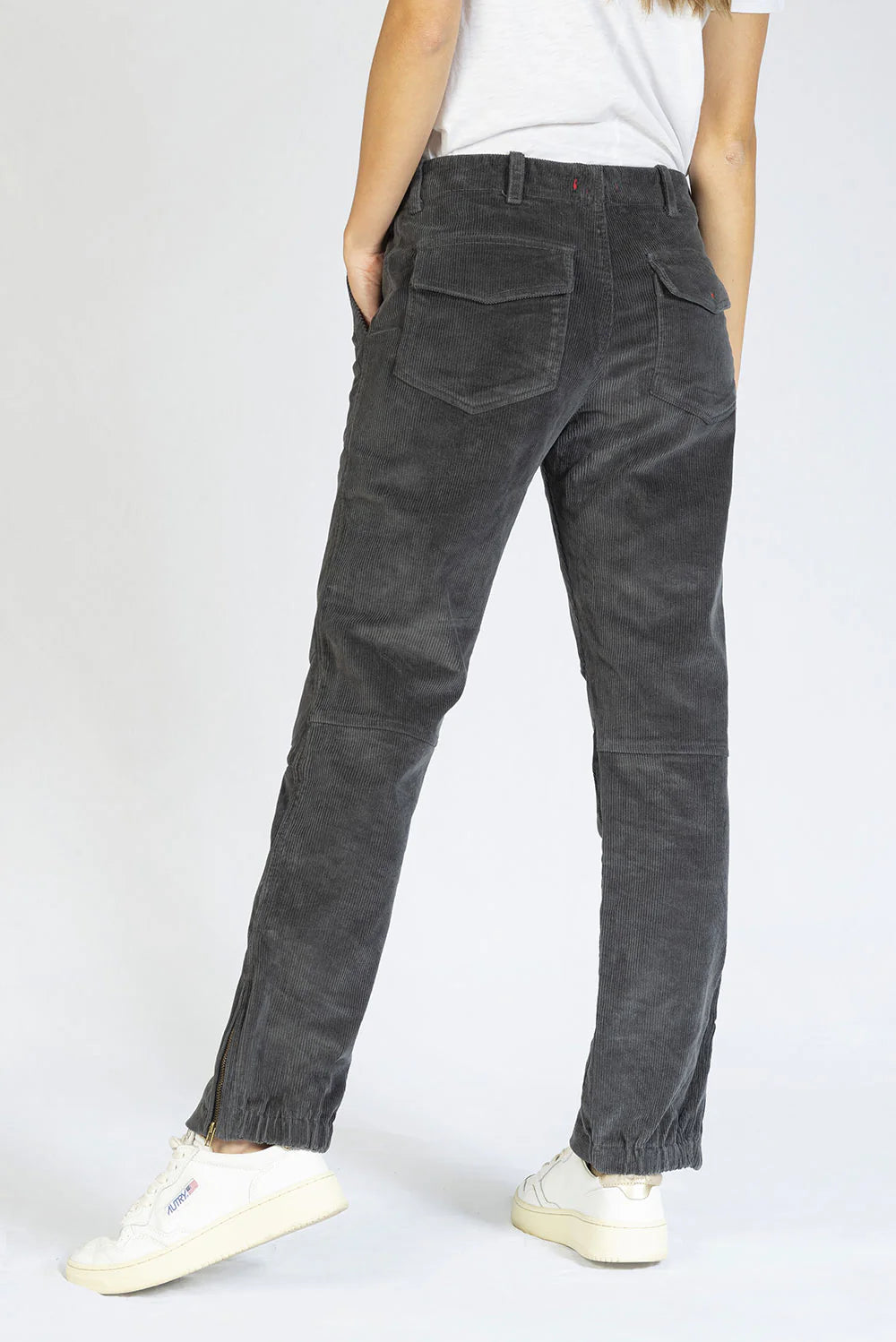 EMA CORDUROY GRIS PANTS