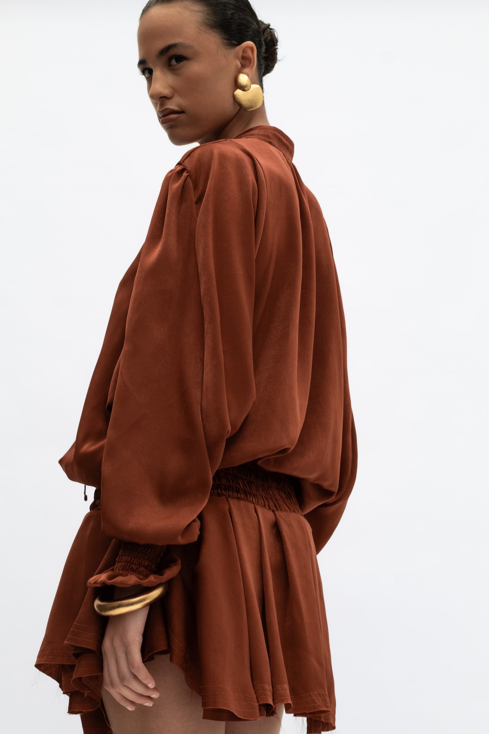 LA MATRIARCA DRESS COPPER