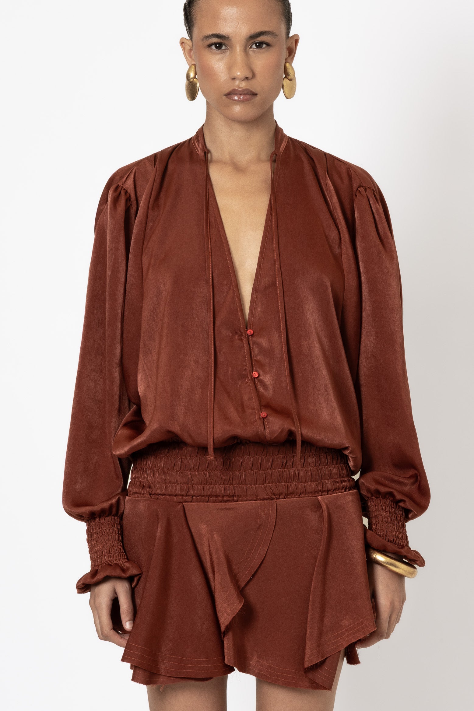 LA MATRIARCA DRESS COPPER