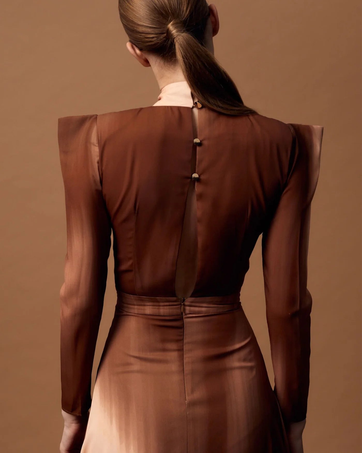 VESTIDO TERPSICORE TEJA