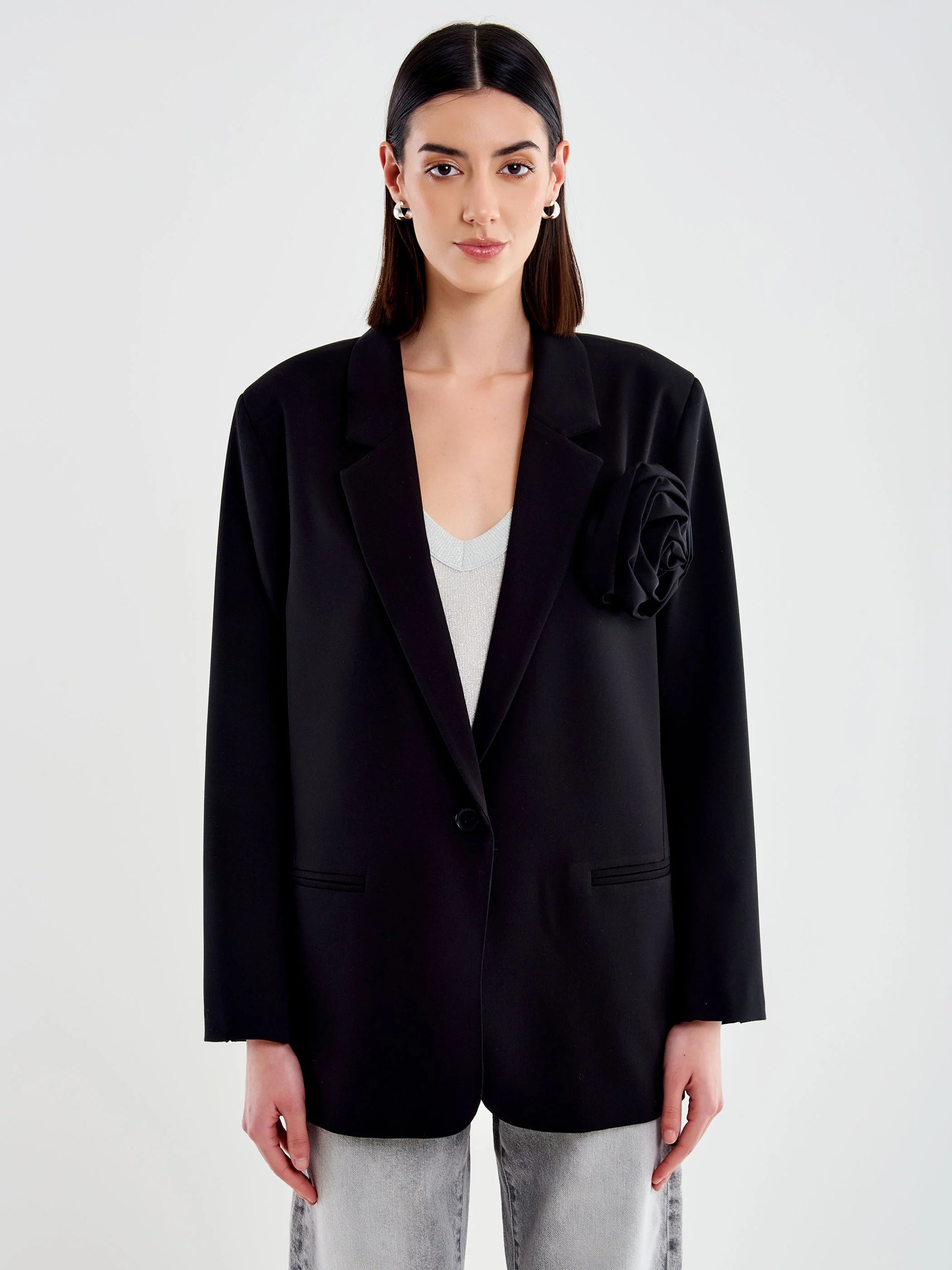 BLAZER CON ROSA NEGRA VV