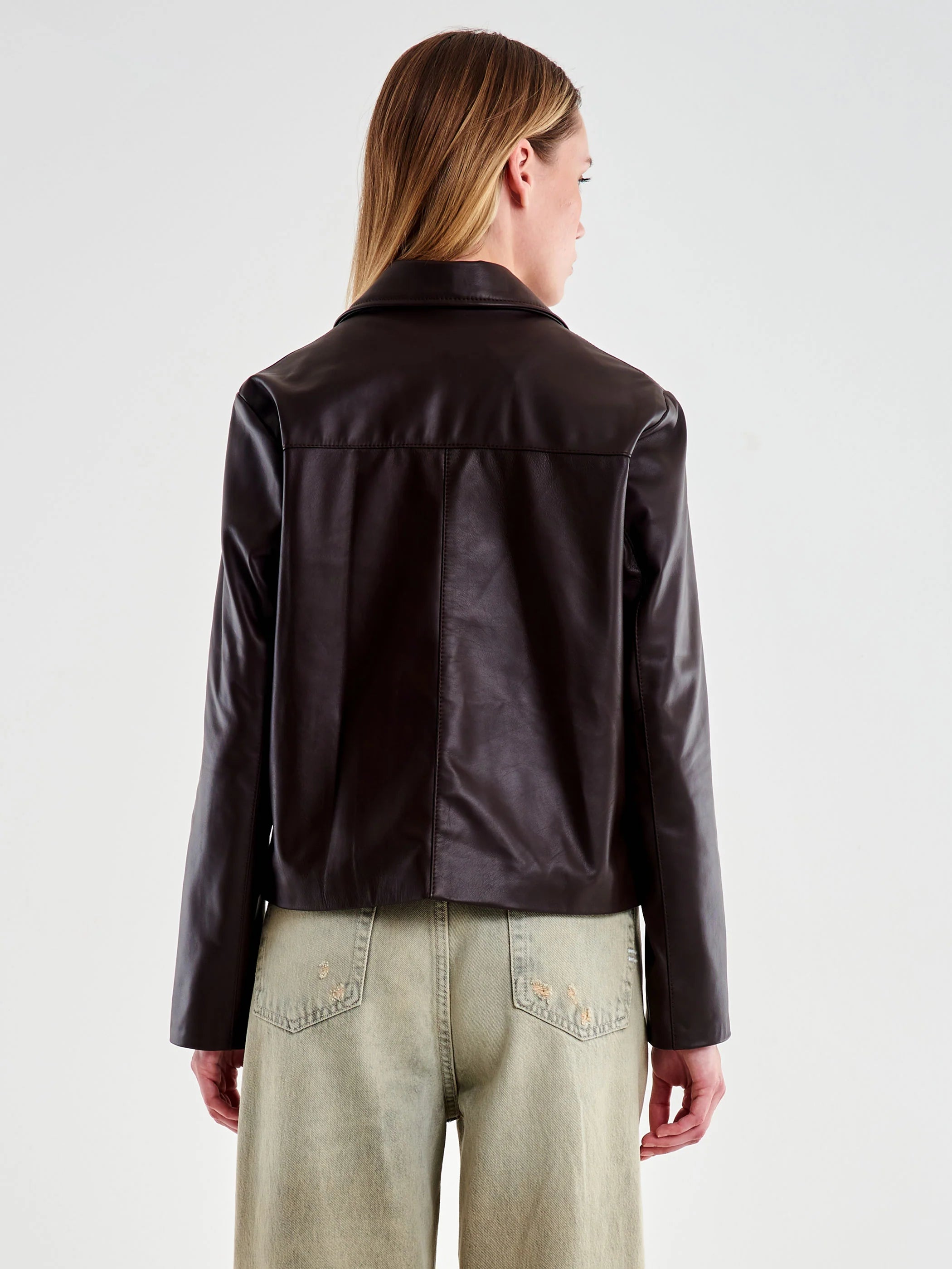 BLAZER PIEL NEGRO VV