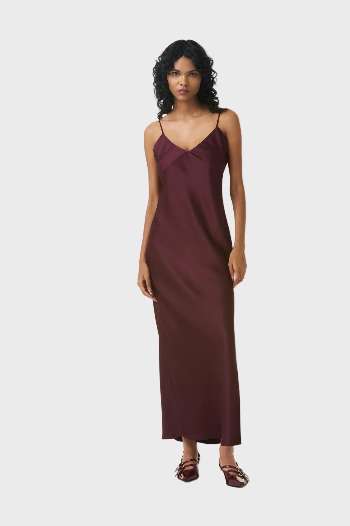 VESTIDO MADONNA BORDEAUX