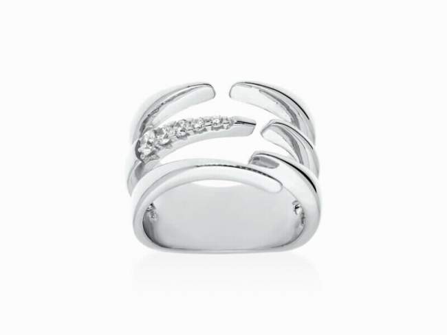 ANILLO SPINE PLATA