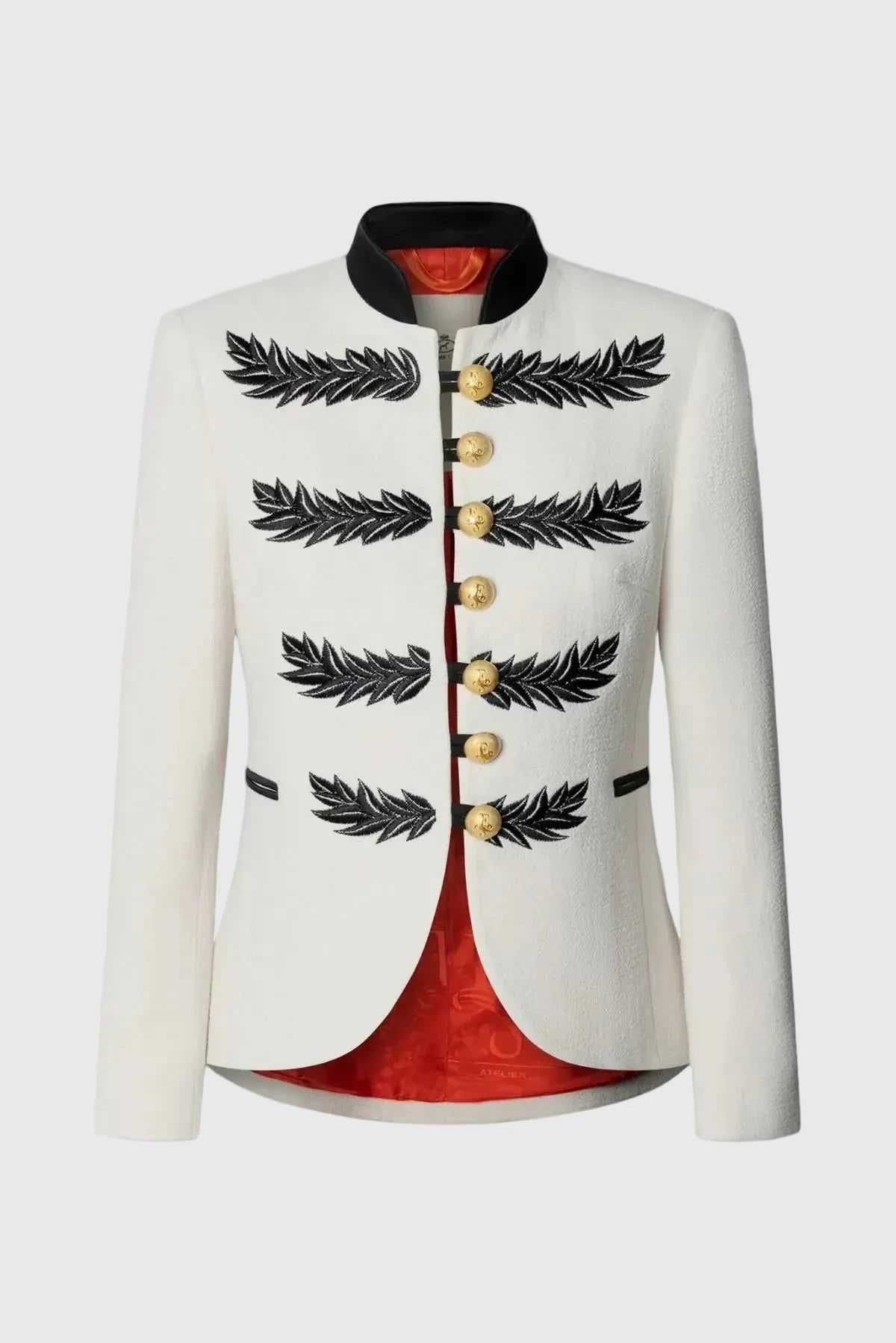 BLAZER BORDADA MARFIL RENATA LOVE