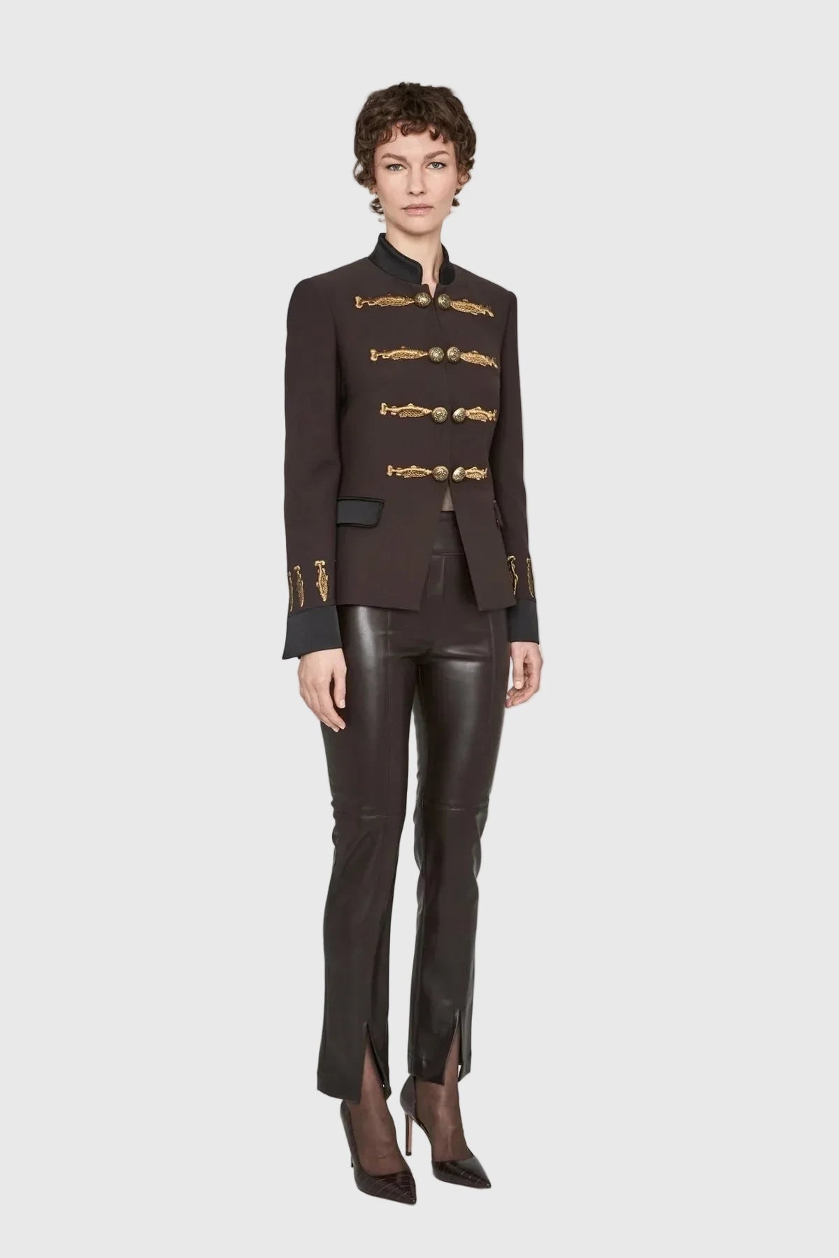 BLAZER MILITAR MARRON NUVOLA - EDICION LIMITADA