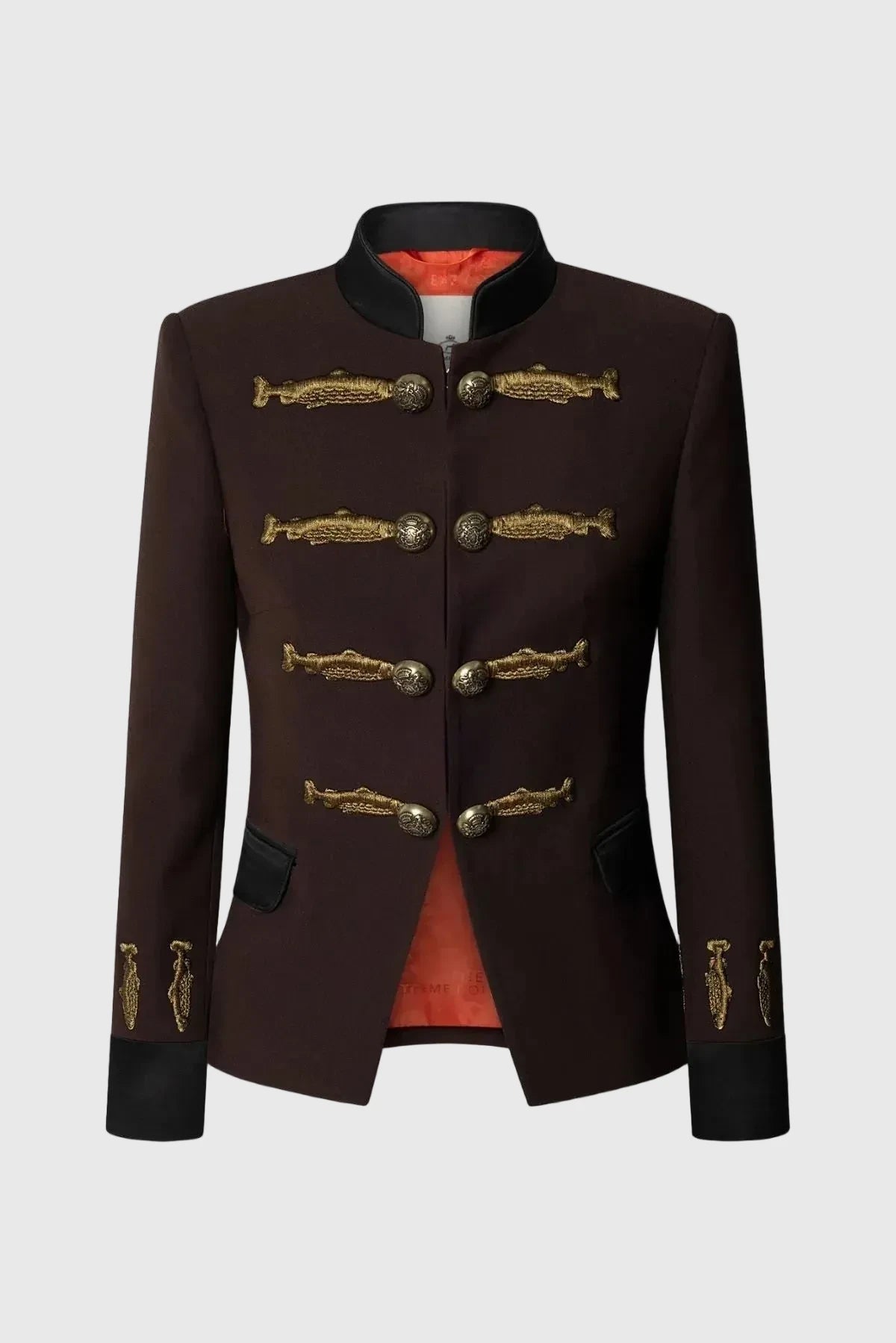 BLAZER MILITAR MARRON NUVOLA - EDICION LIMITADA