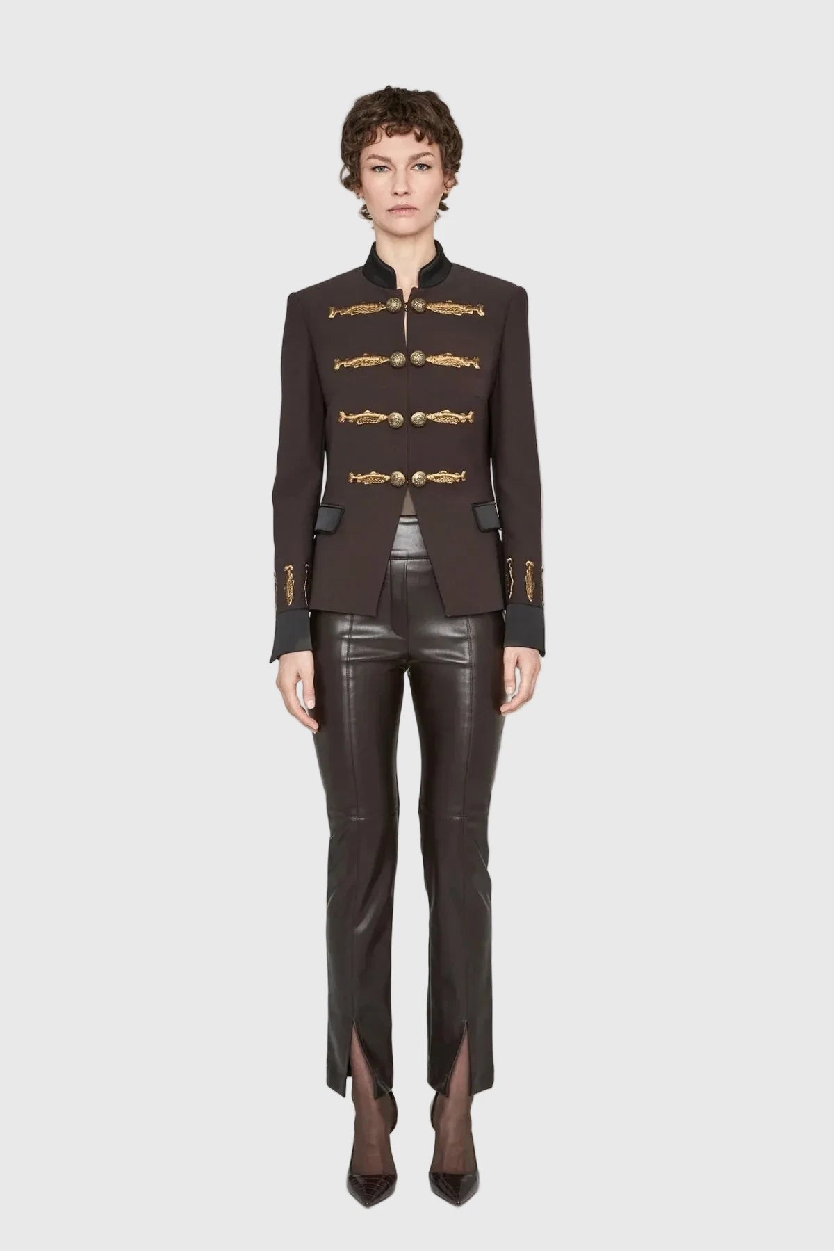 BLAZER MILITAR MARRON NUVOLA - EDICION LIMITADA