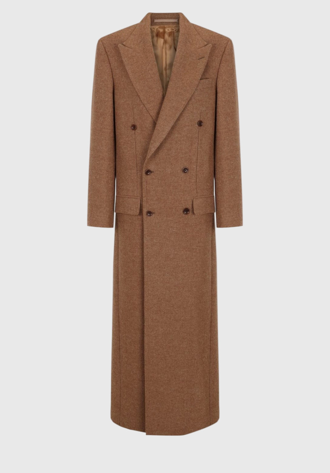 ABRIGO DE SASTRERÍA MARRÓN