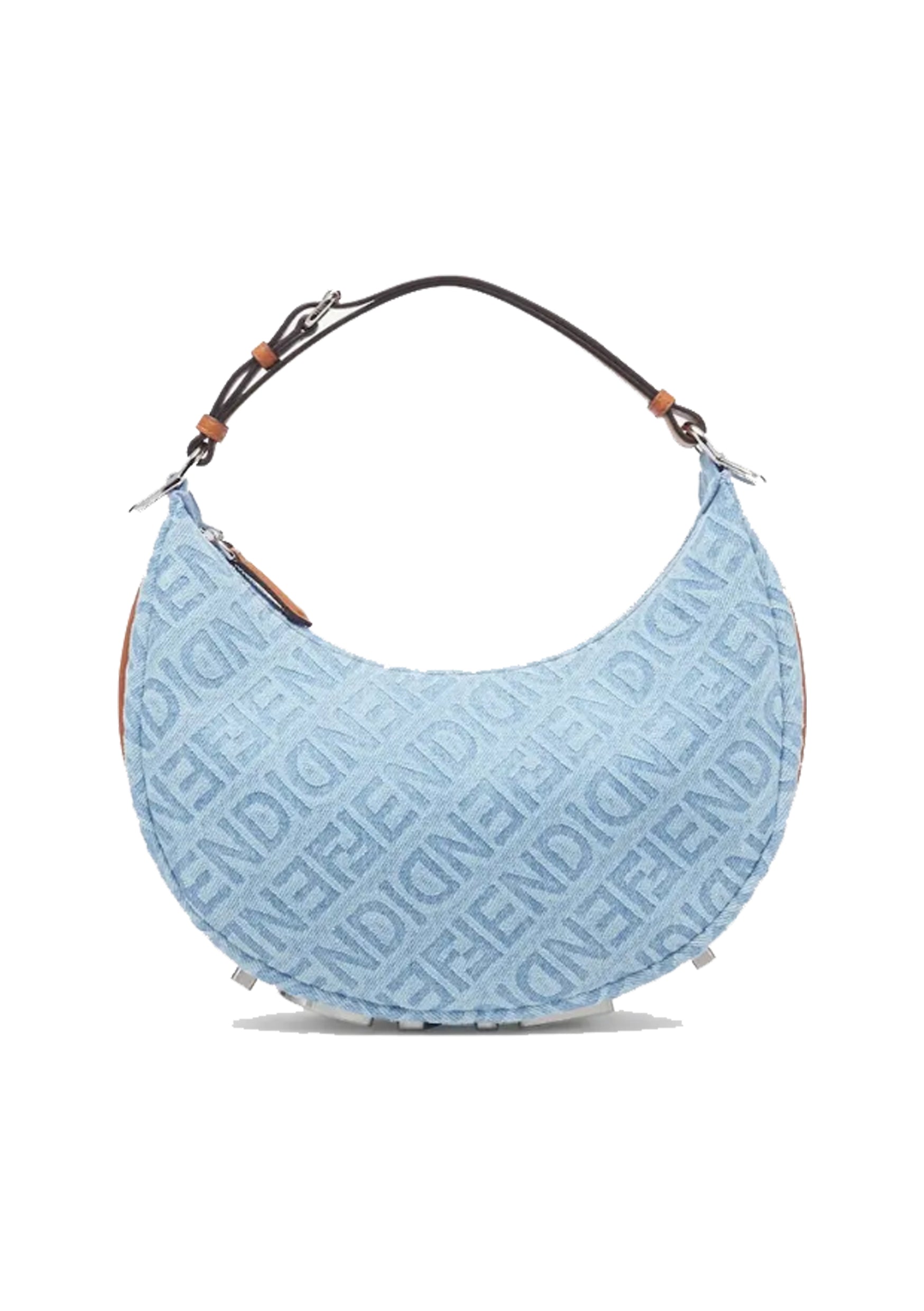 HOBO FENDIGRAPHY DENIM EN AZUL DE FENDI