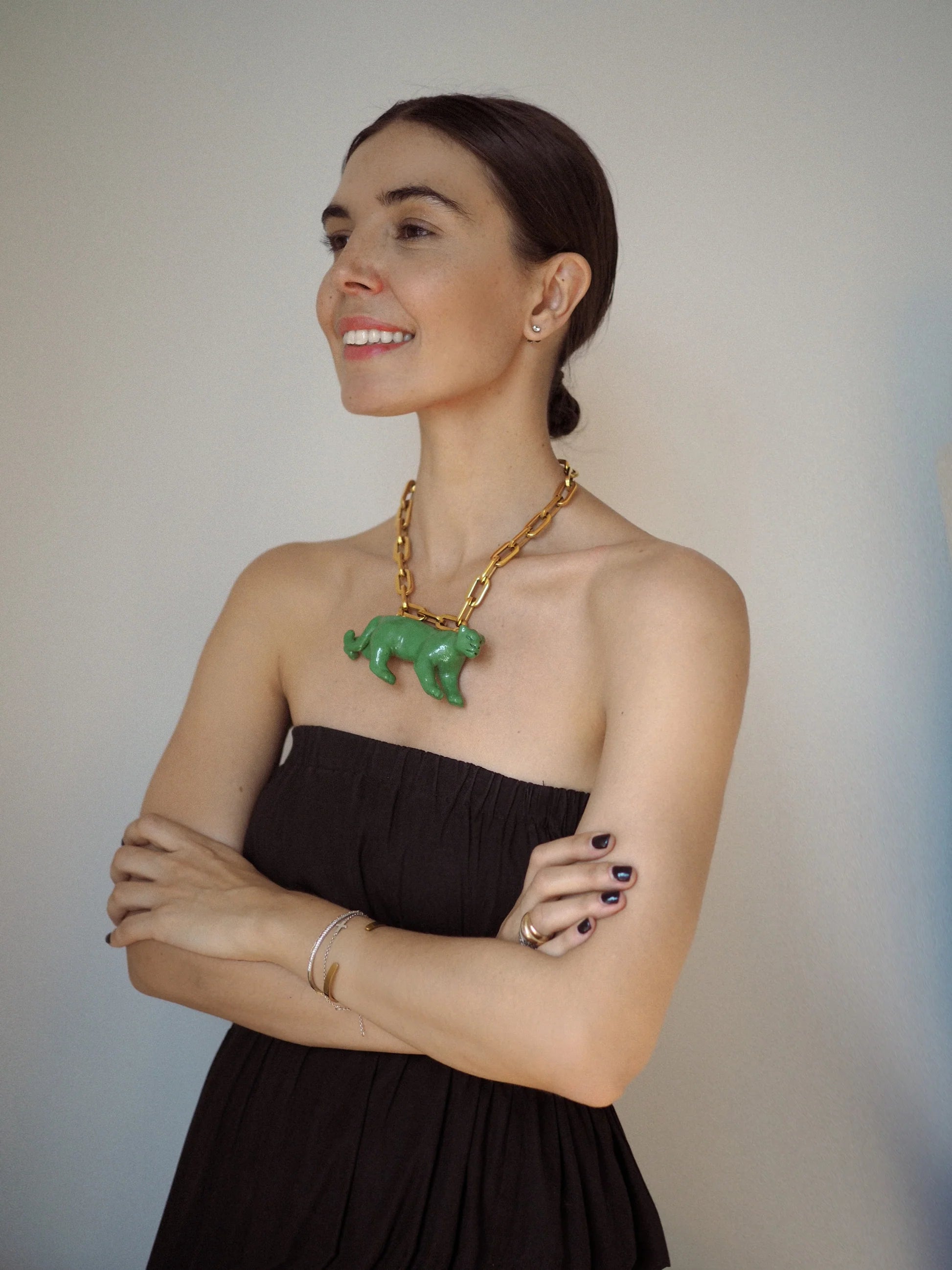 Collar Cleo Verde