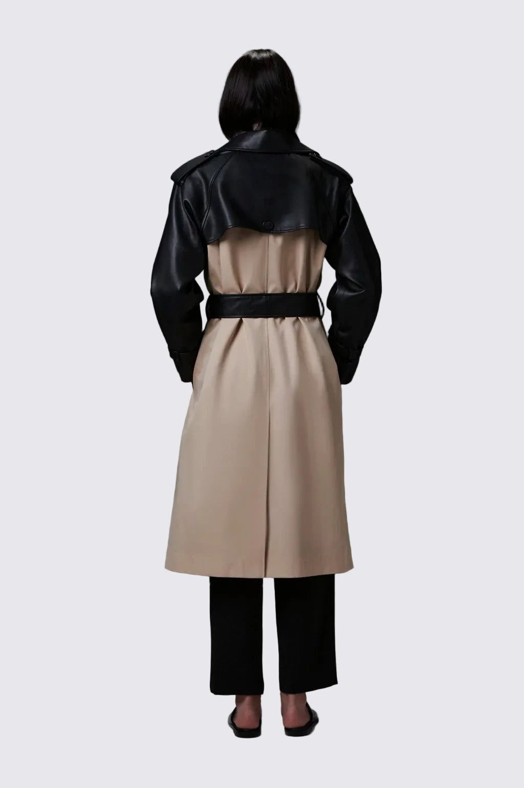 TRENCH CREAZIONE BEIGE & BACK