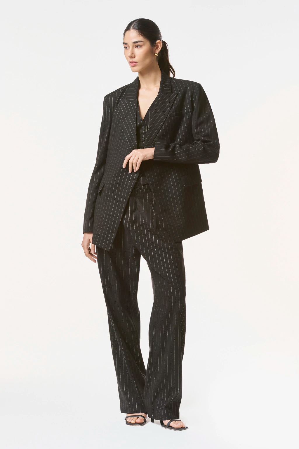 BLAZER OPERA DIPLOMATIC BLACK & SILVER