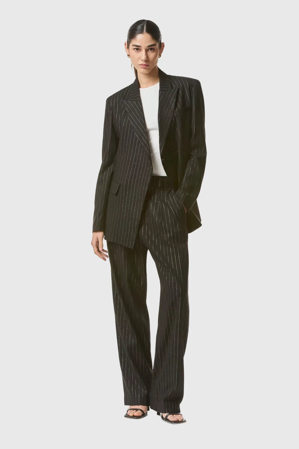 PANTALON OPERA DIPLOMATIC BLACK & SILVER